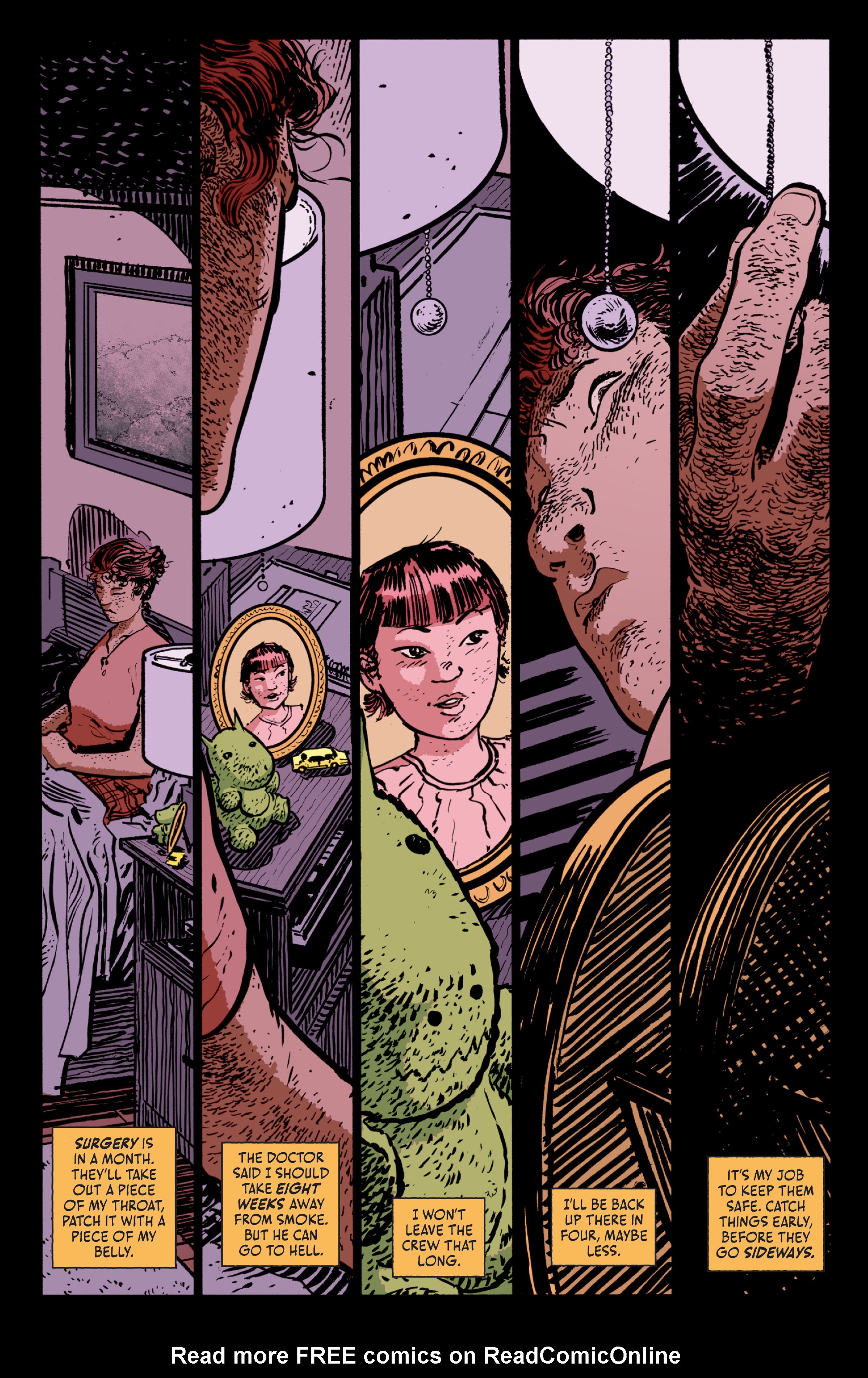 Read online Dark Spaces: Wildfire comic -  Issue #1 - 16