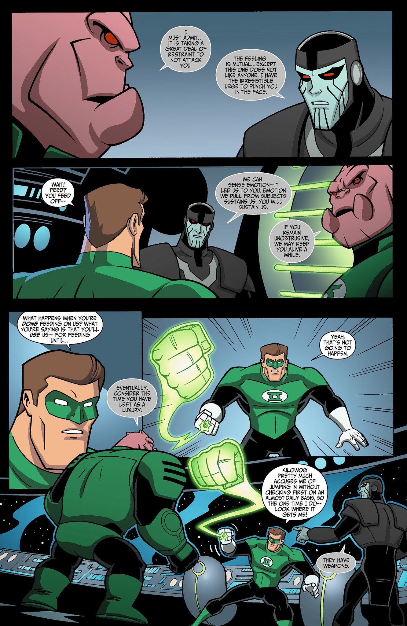 Read online Green Lantern: The Animated Series comic -  Issue #1 - 9
