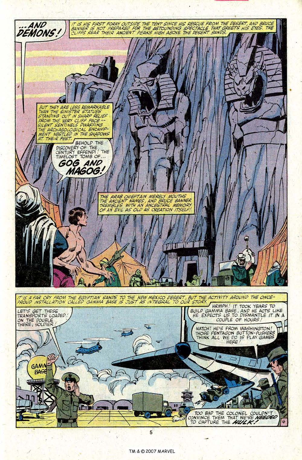 Read online The Incredible Hulk (1968) comic -  Issue #257 - 7