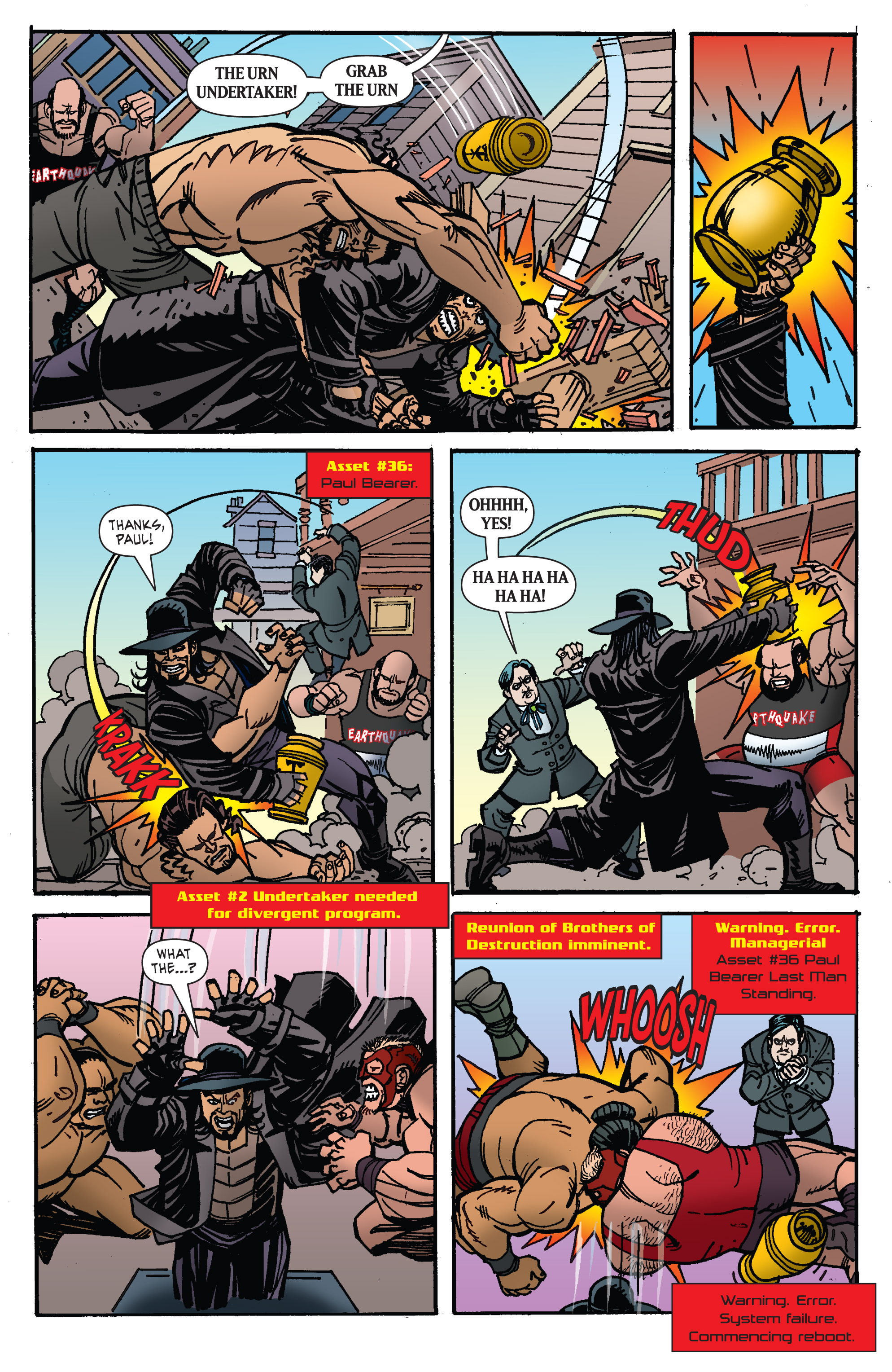 Read online WWE Superstars comic -  Issue #10 - 18