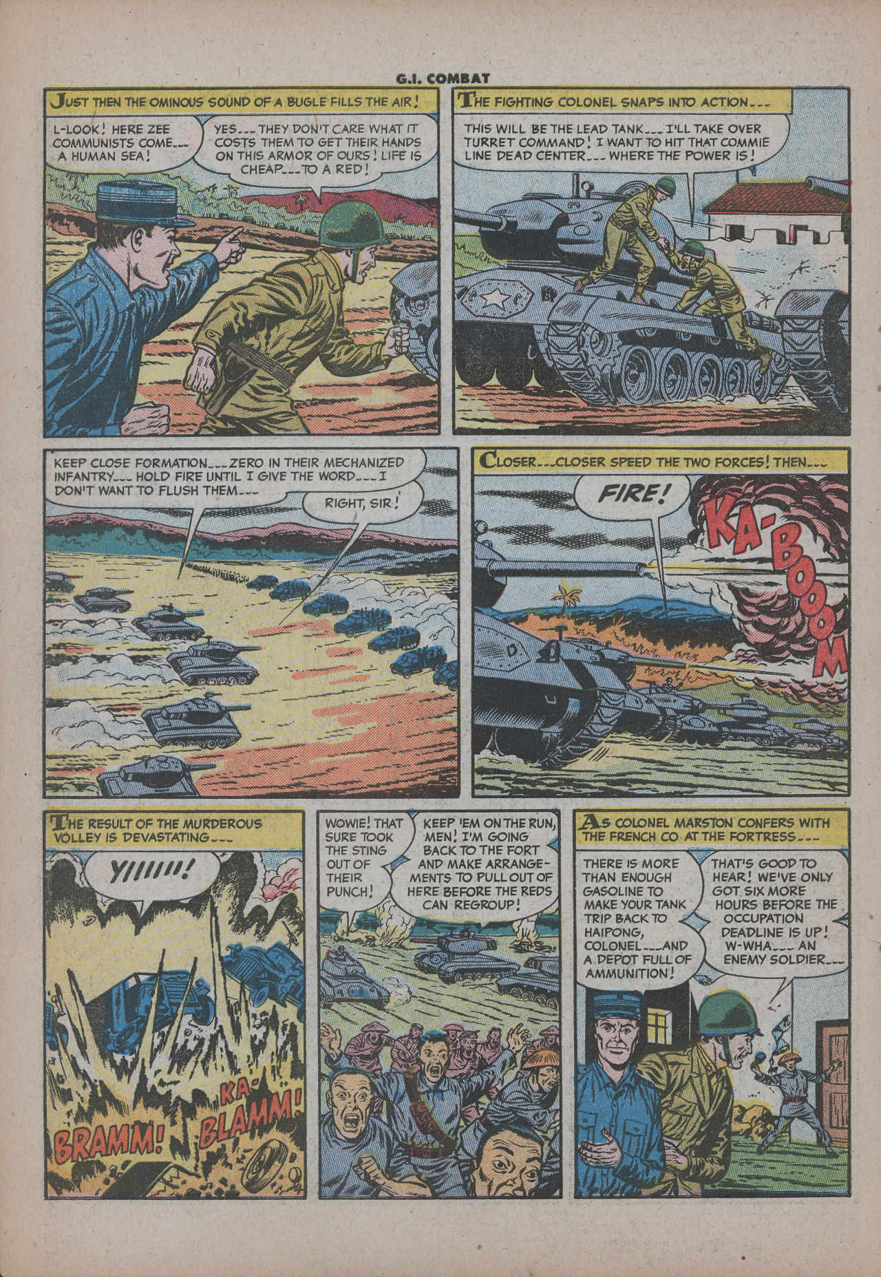 Read online G.I. Combat (1952) comic -  Issue #27 - 6