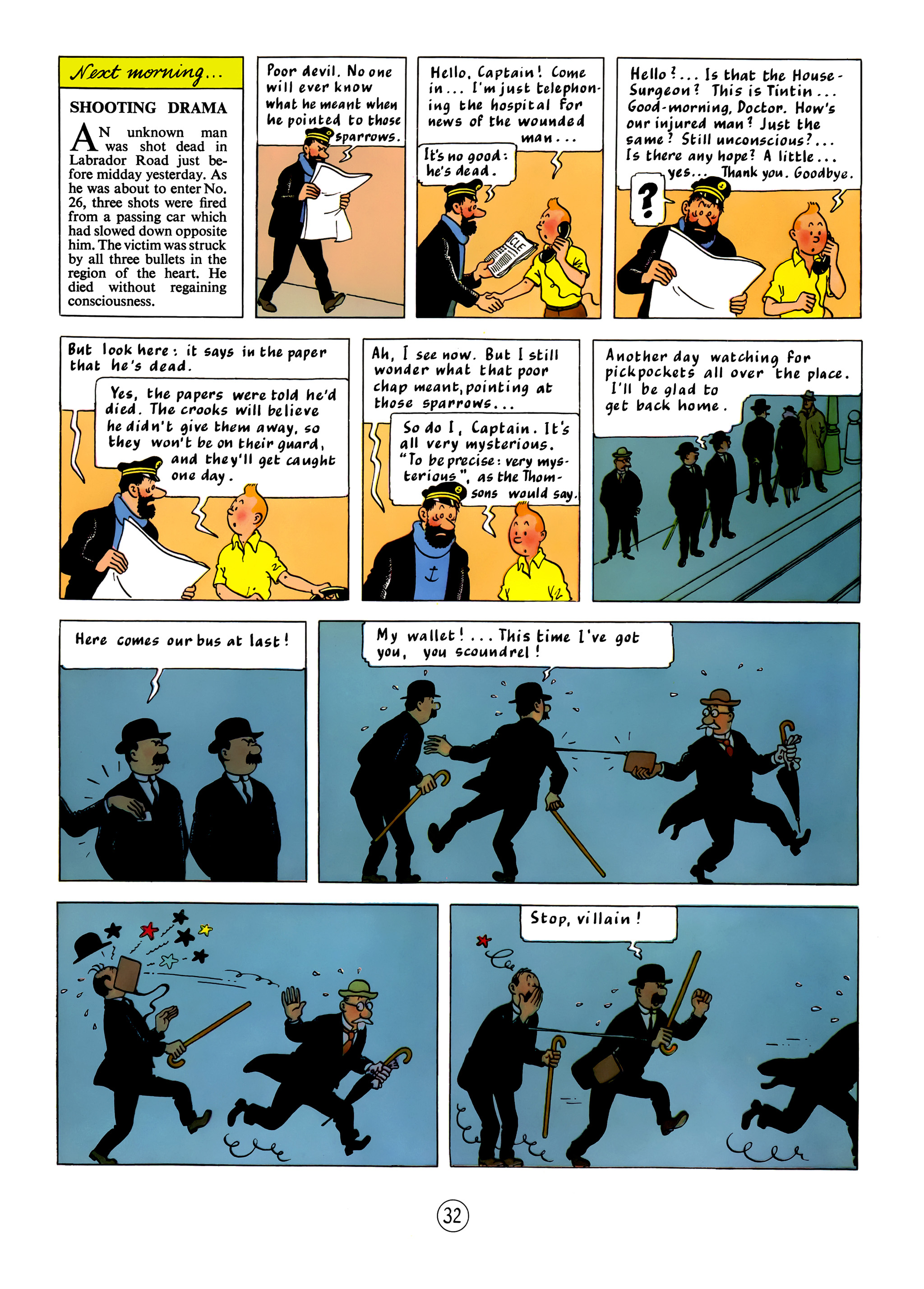 Read online The Adventures of Tintin comic -  Issue #11 - 35