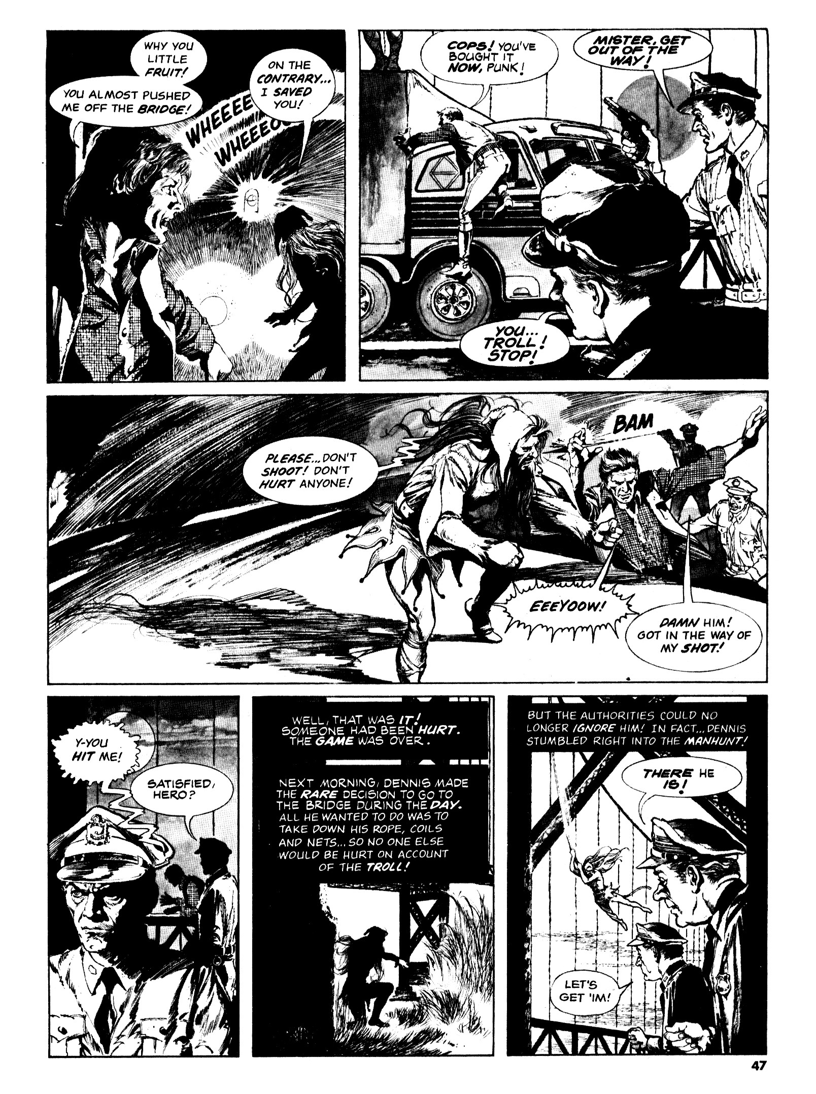 Read online Vampirella (1969) comic -  Issue #44 - 47