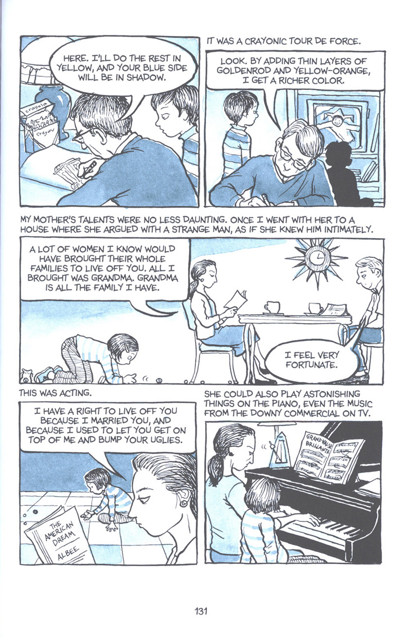 Read online Fun Home: A Family Tragicomic comic -  Issue # TPB - 137