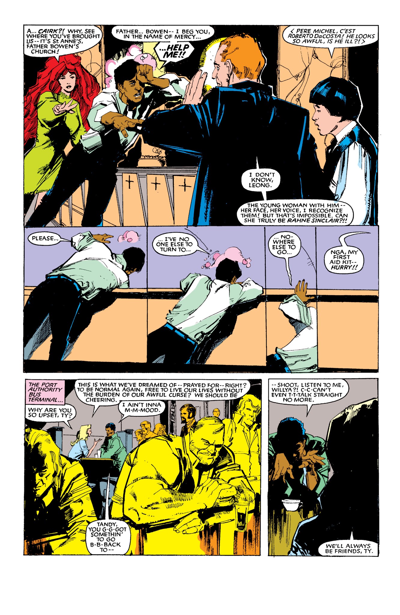 Read online New Mutants Classic comic -  Issue # TPB 3 - 202