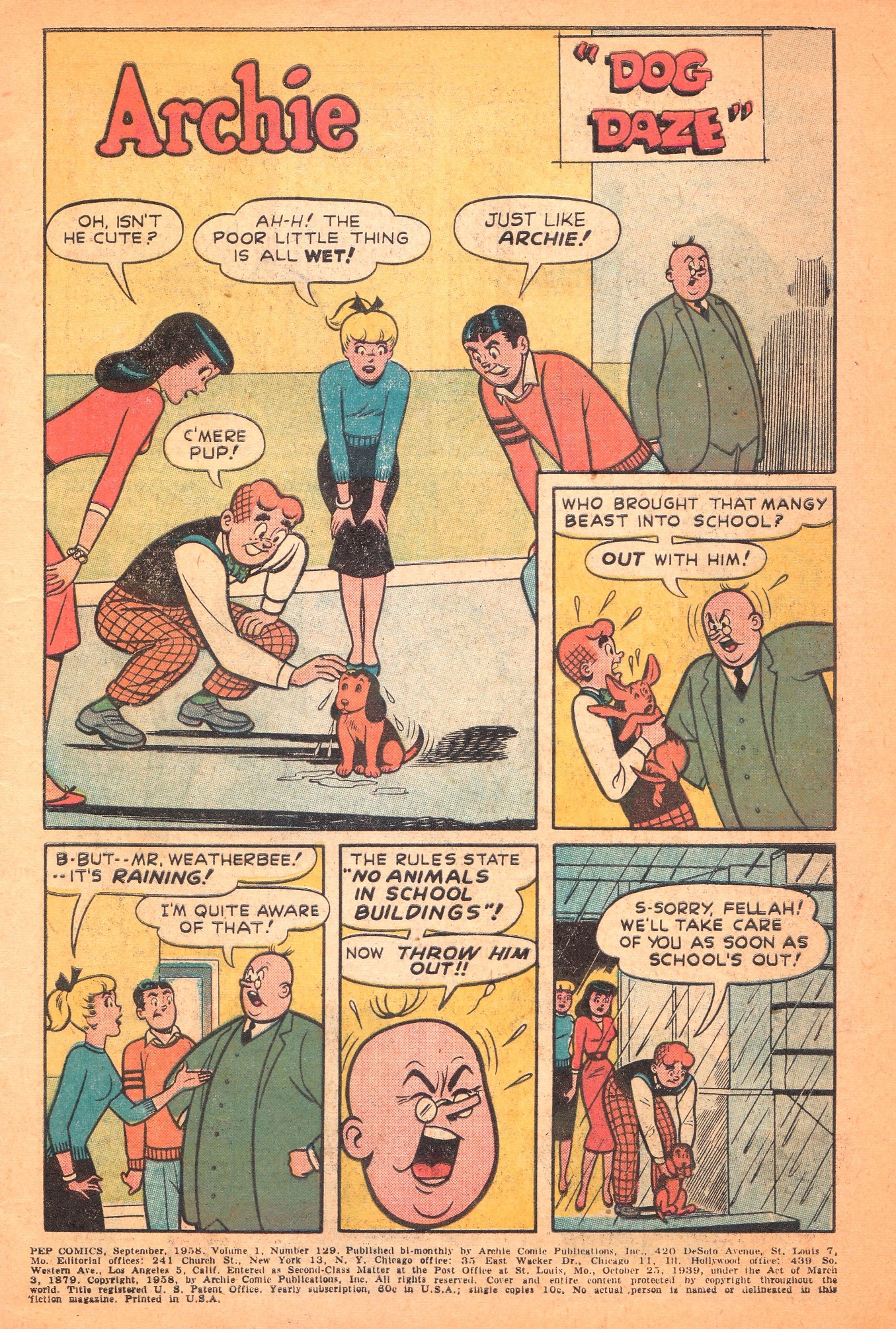 Read online Pep Comics comic -  Issue #129 - 3