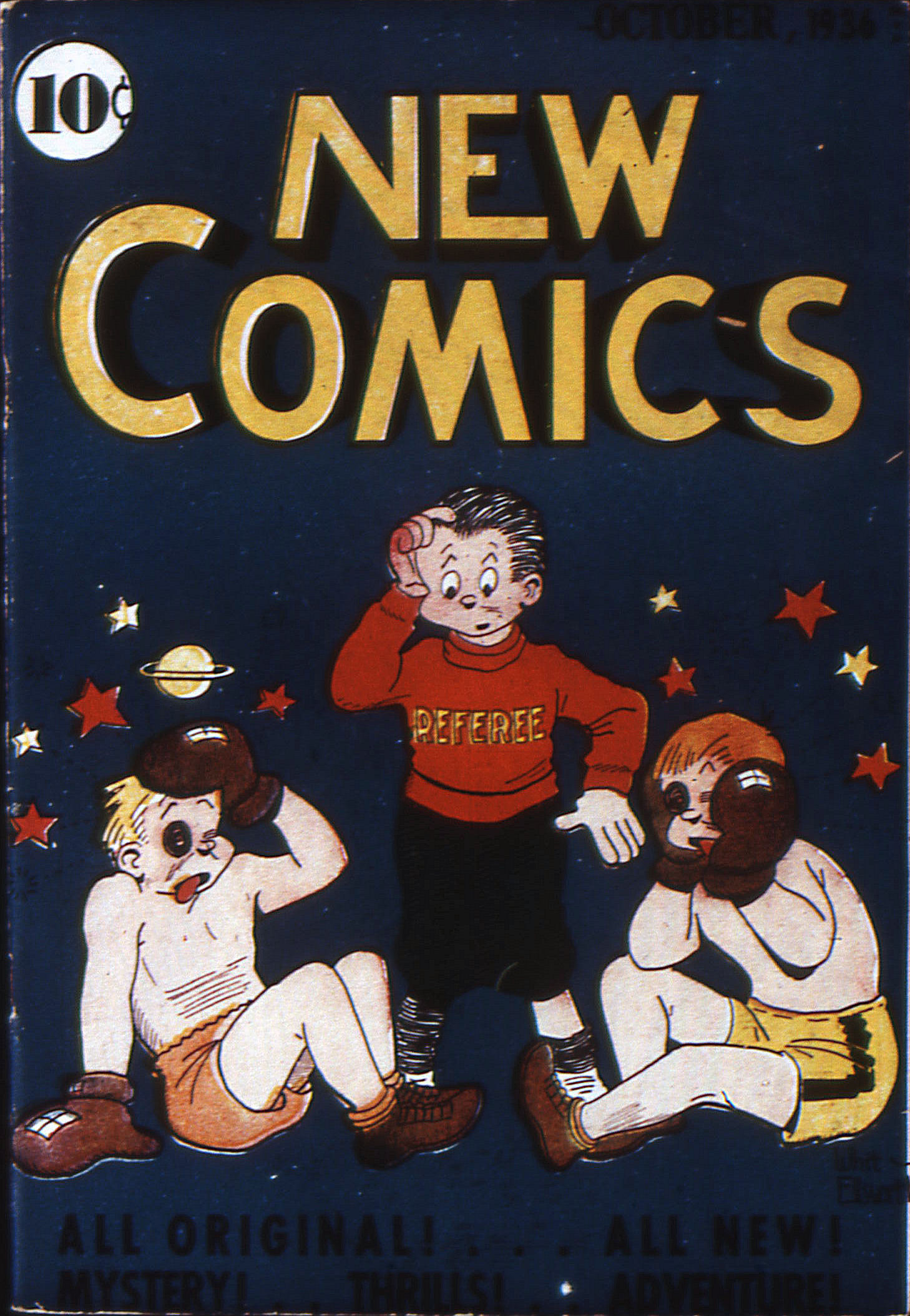 Read online Adventure Comics (1938) comic -  Issue #9 - 1