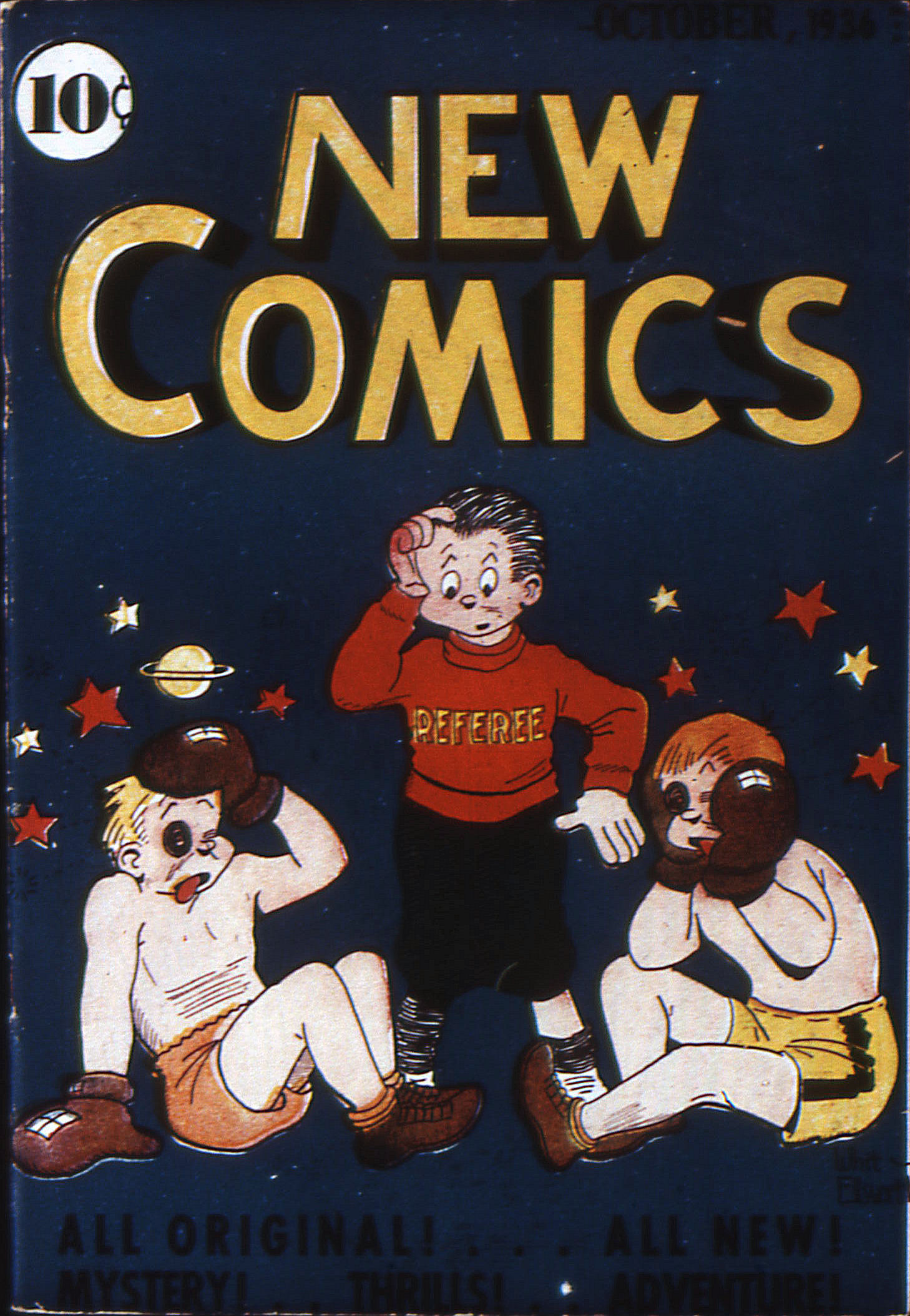 Read online Adventure Comics (1938) comic -  Issue #9 - 1