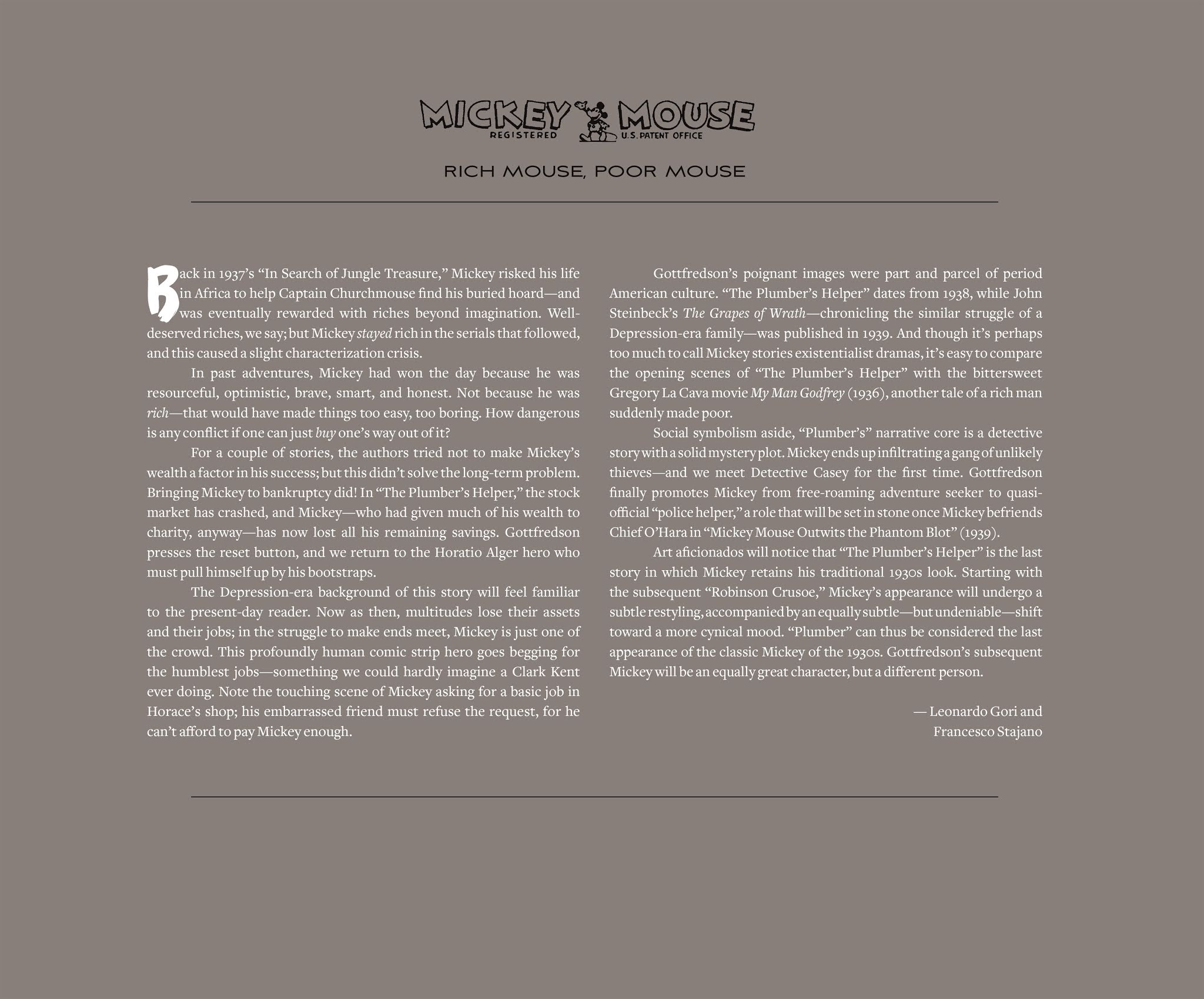 Read online Walt Disney's Mickey Mouse by Floyd Gottfredson comic -  Issue # TPB 5 (Part 1) - 64