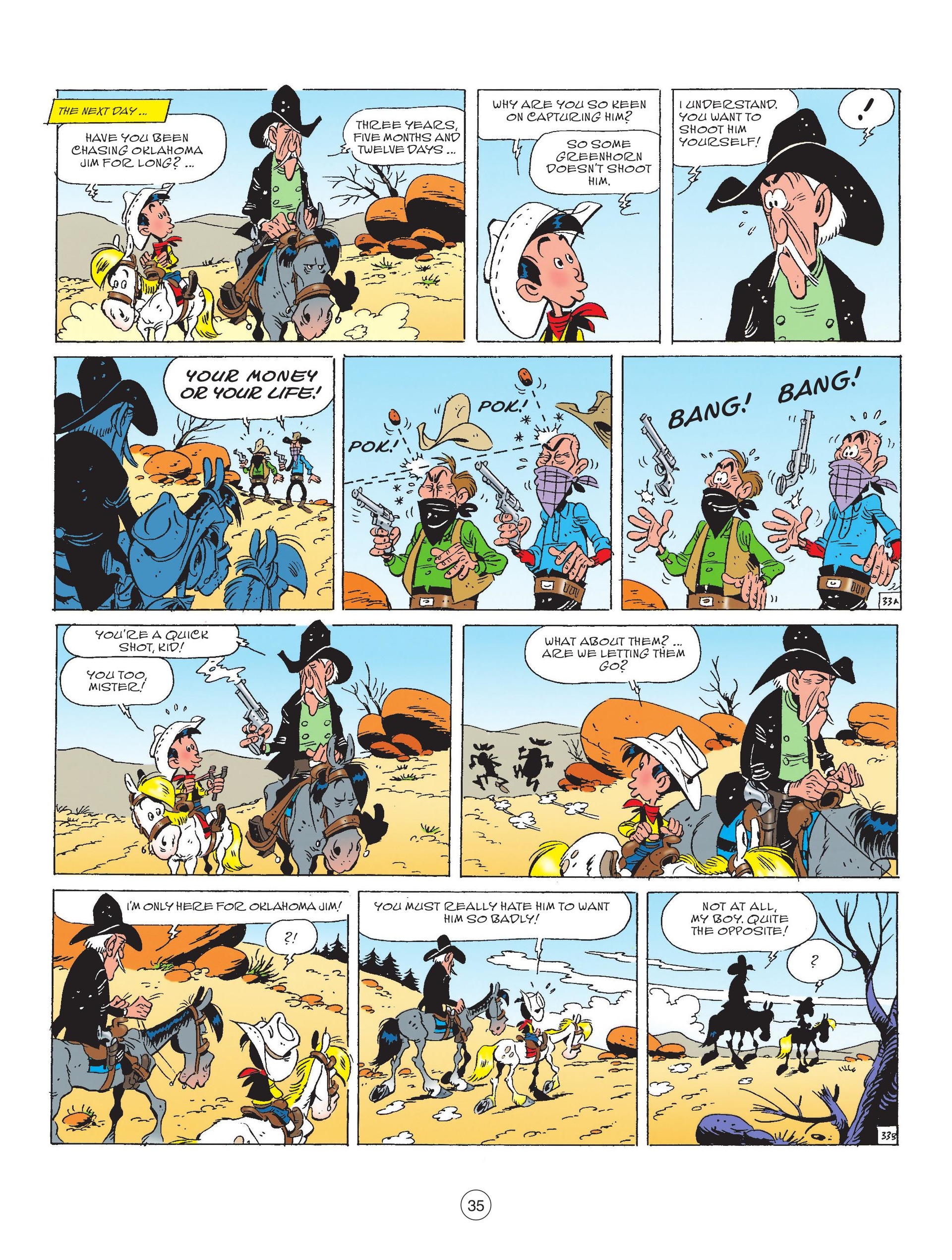Read online A Lucky Luke Adventure comic -  Issue #76 - 37