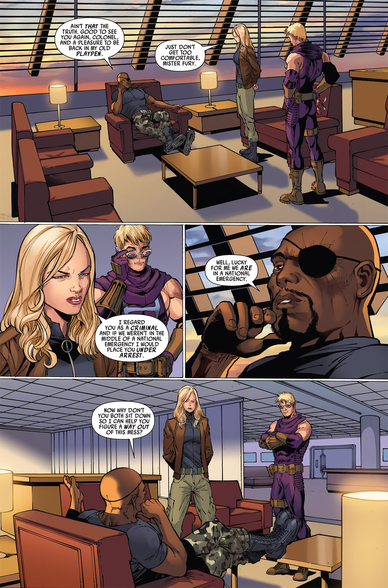 Read online Ultimate Avengers comic -  Issue #2 - 13