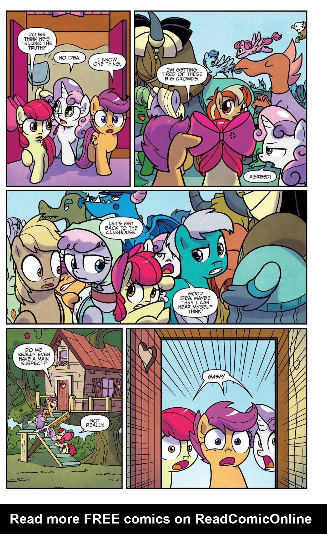 Read online My Little Pony: Ponyville Mysteries comic -  Issue #5 - 14