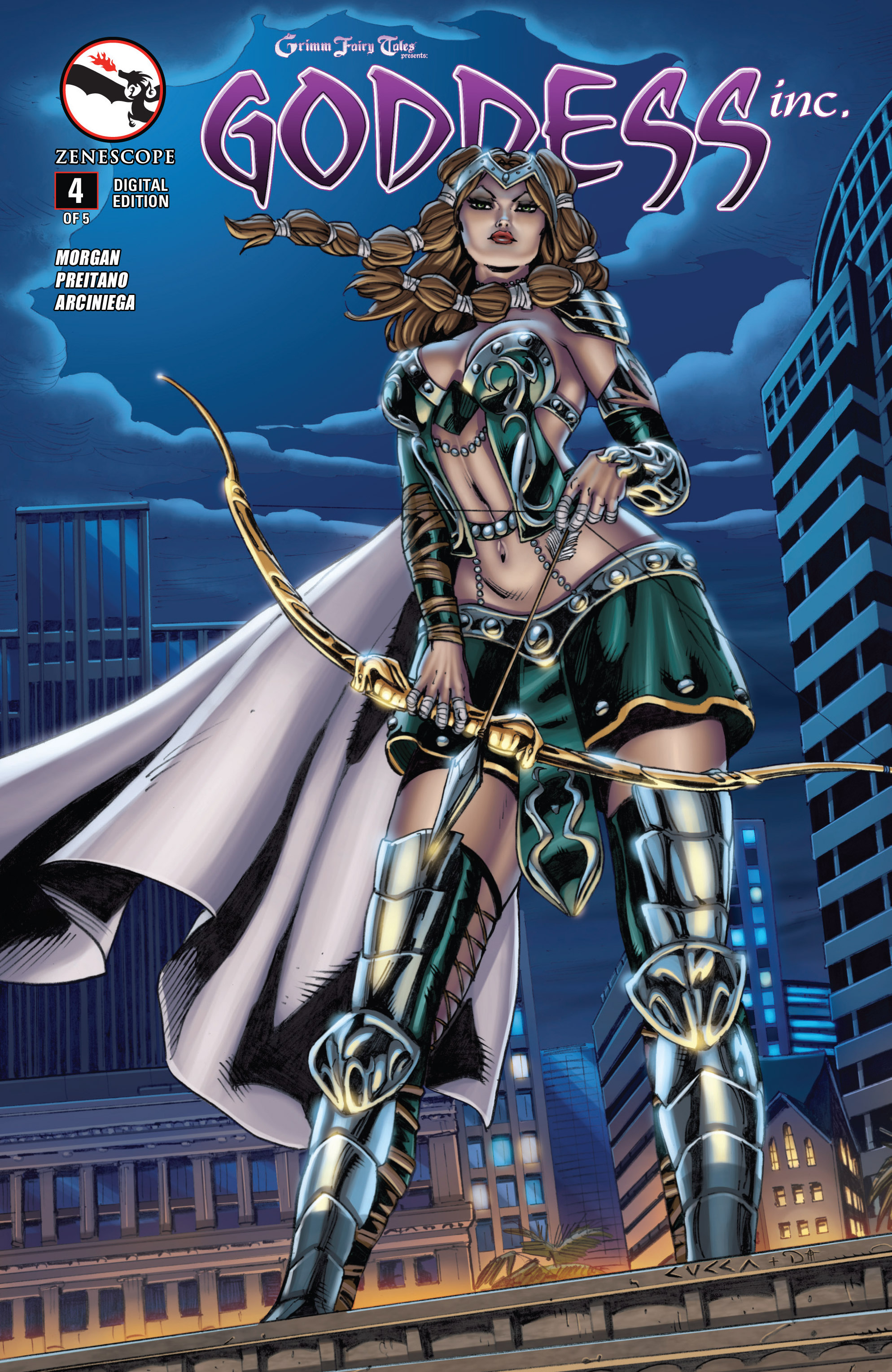Read online Grimm Fairy Tales presents Goddess Inc. comic -  Issue #4 - 1