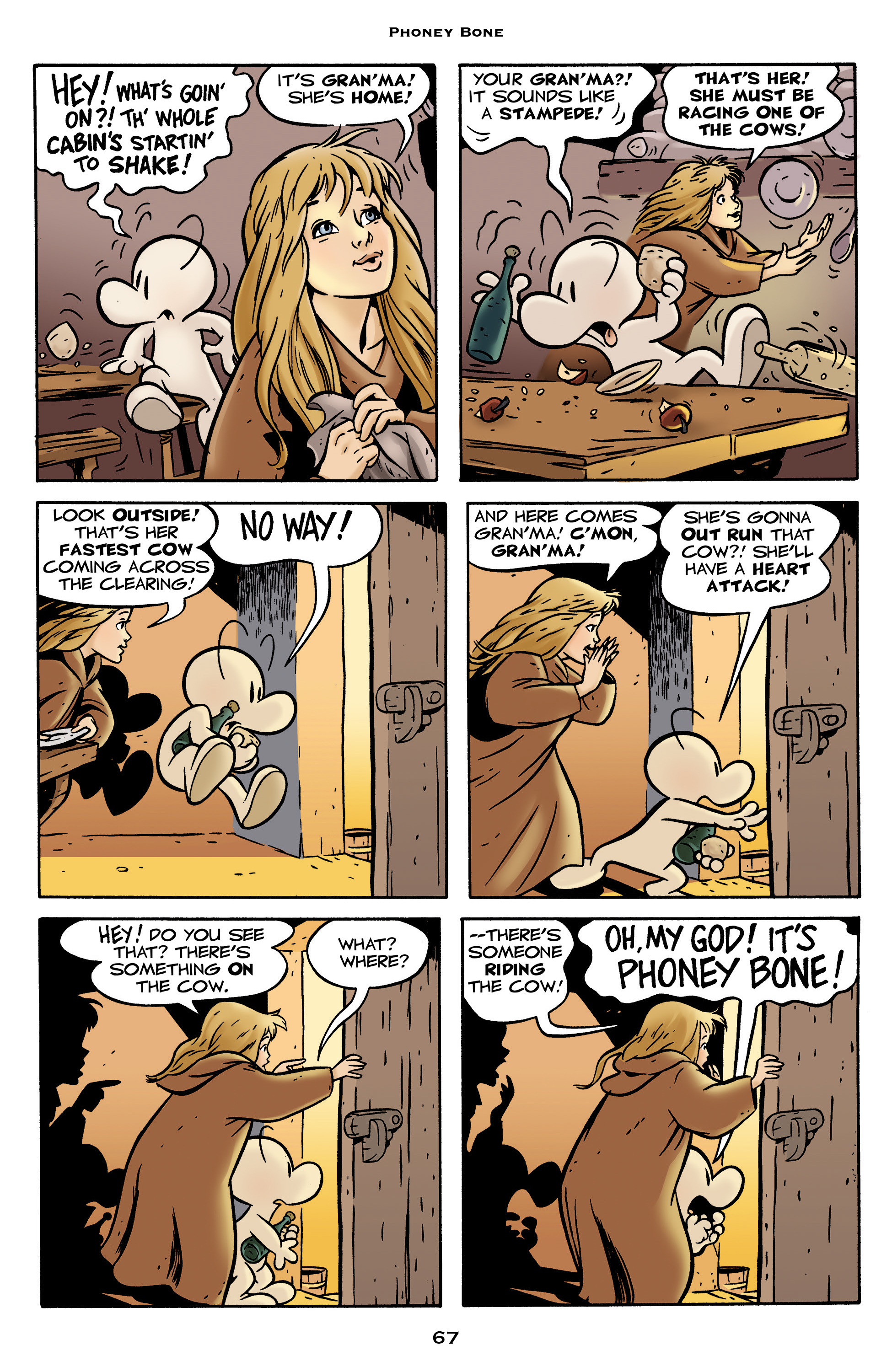 Read online Bone: Out From Boneville comic -  Issue # TPB - 67
