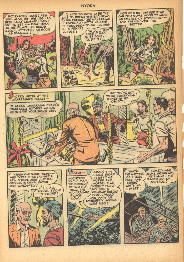 Read online Nyoka the Jungle Girl (1945) comic -  Issue #38 - 5