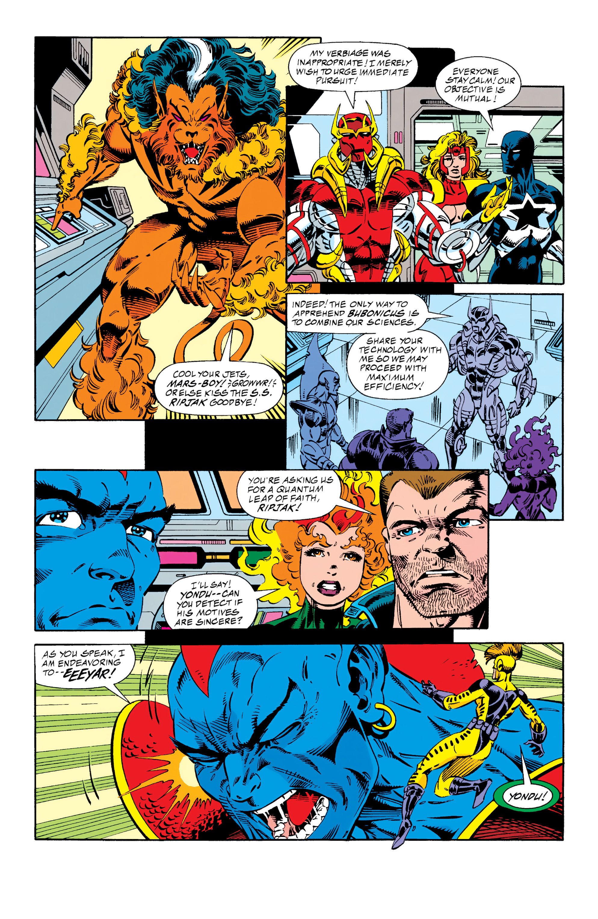 Read online Guardians of the Galaxy (1990) comic -  Issue # _TPB In The Year 3000 3 (Part 3) - 11