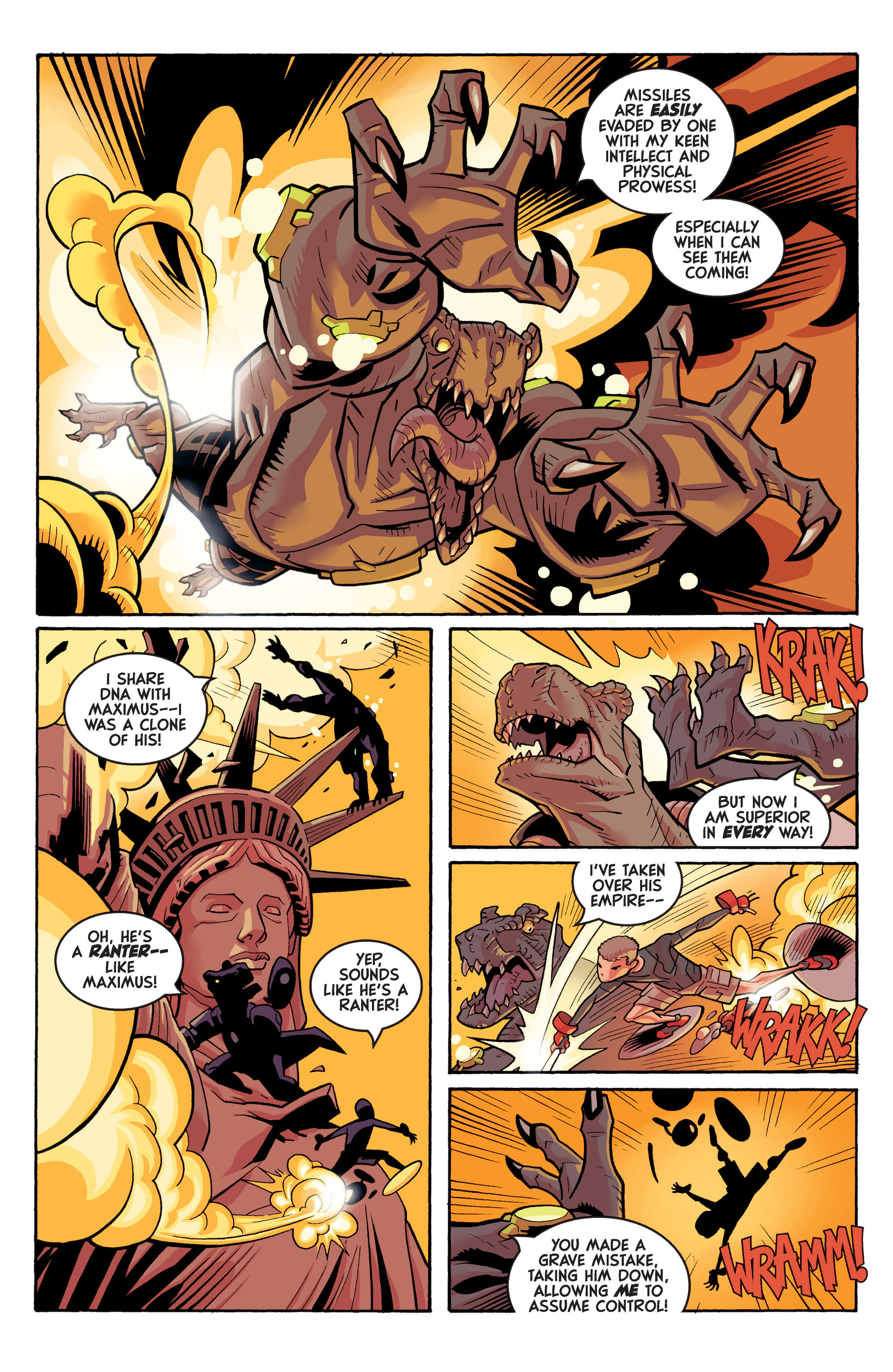 Read online Super Dinosaur (2011) comic -  Issue #19 - 4