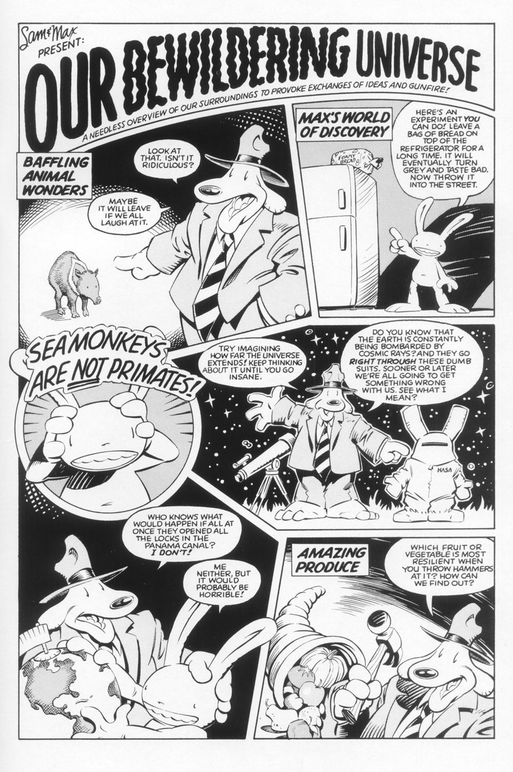 Read online Sam & Max Freelance Police Special comic -  Issue # Full - 42