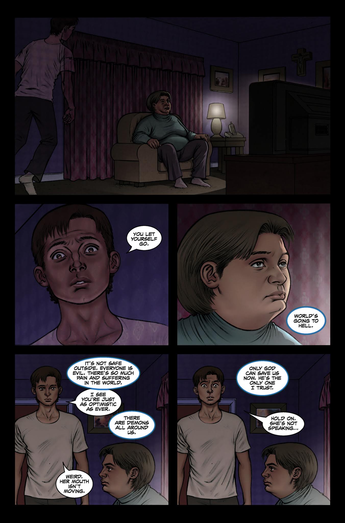Read online Whispers comic -  Issue #1 - 18