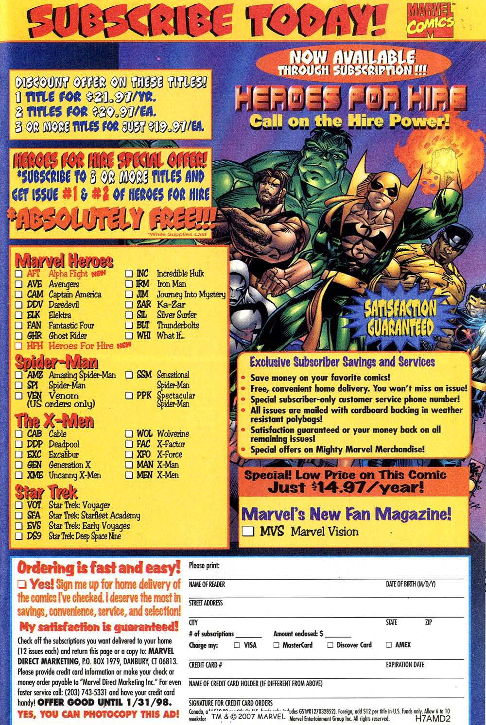 Read online The Avengers (1963) comic -  Issue #415c - 31