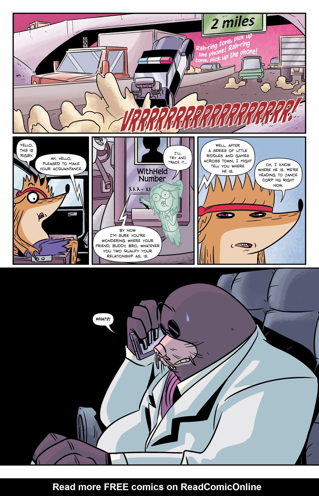 Read online Regular Show: Noir Means Noir, Buddy comic -  Issue # TPB (Part 1) - 86