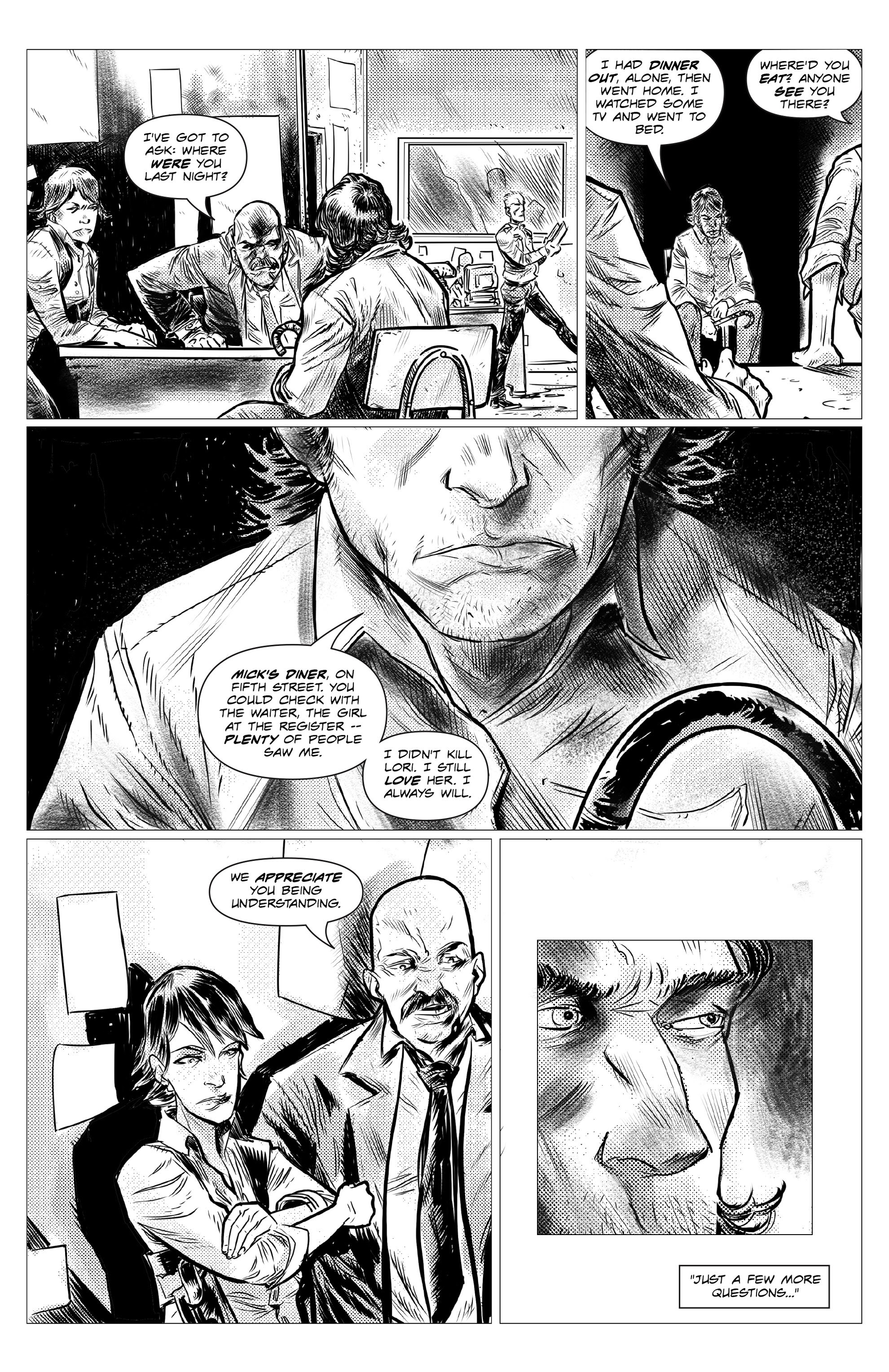 Read online Old Wounds comic -  Issue #1 - 14