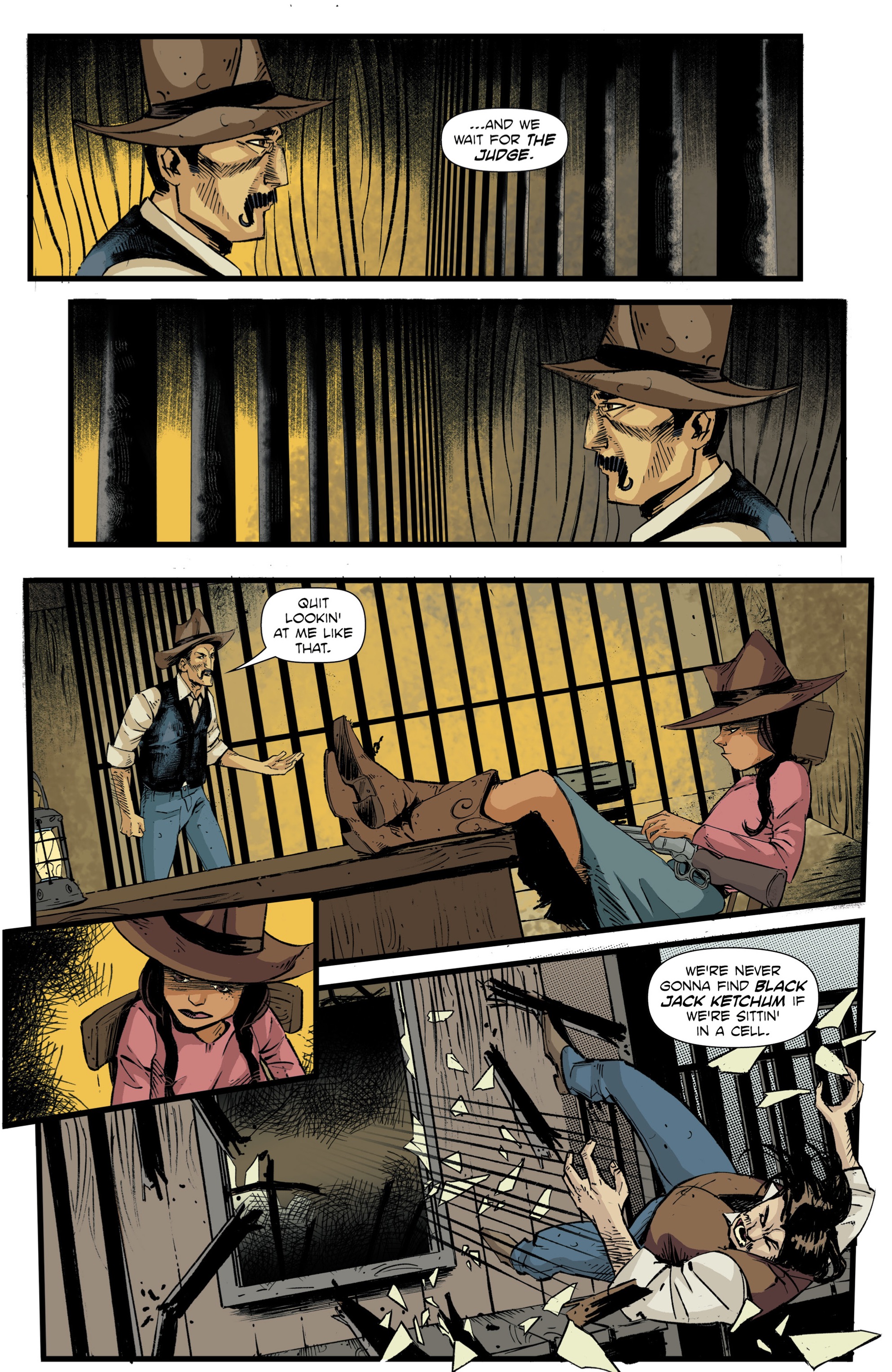 Read online Black Jack Ketchum comic -  Issue #2 - 7