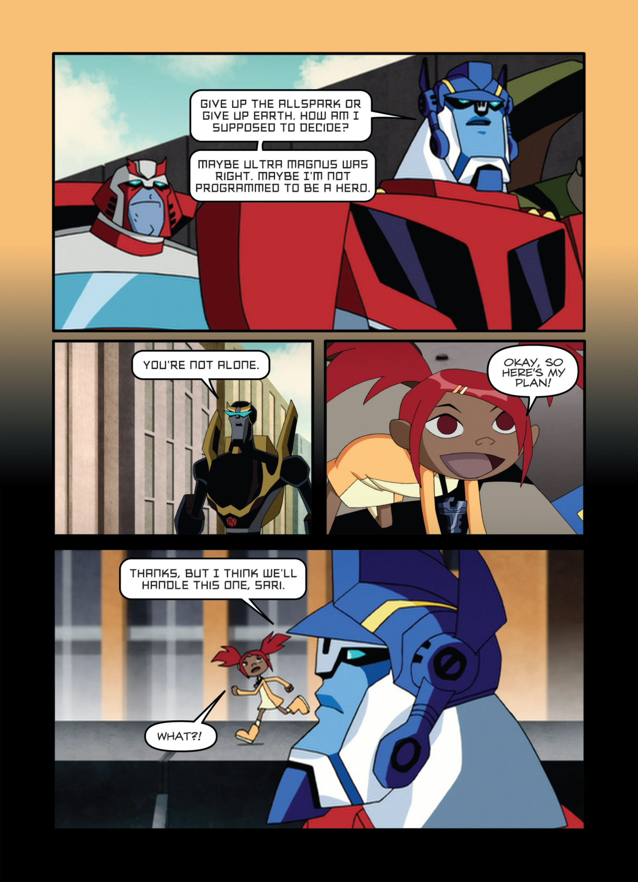 Read online Transformers Animated comic -  Issue #1 - 92