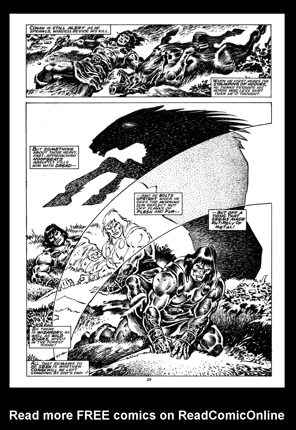 Read online The Savage Sword Of Conan comic -  Issue #214 - 26