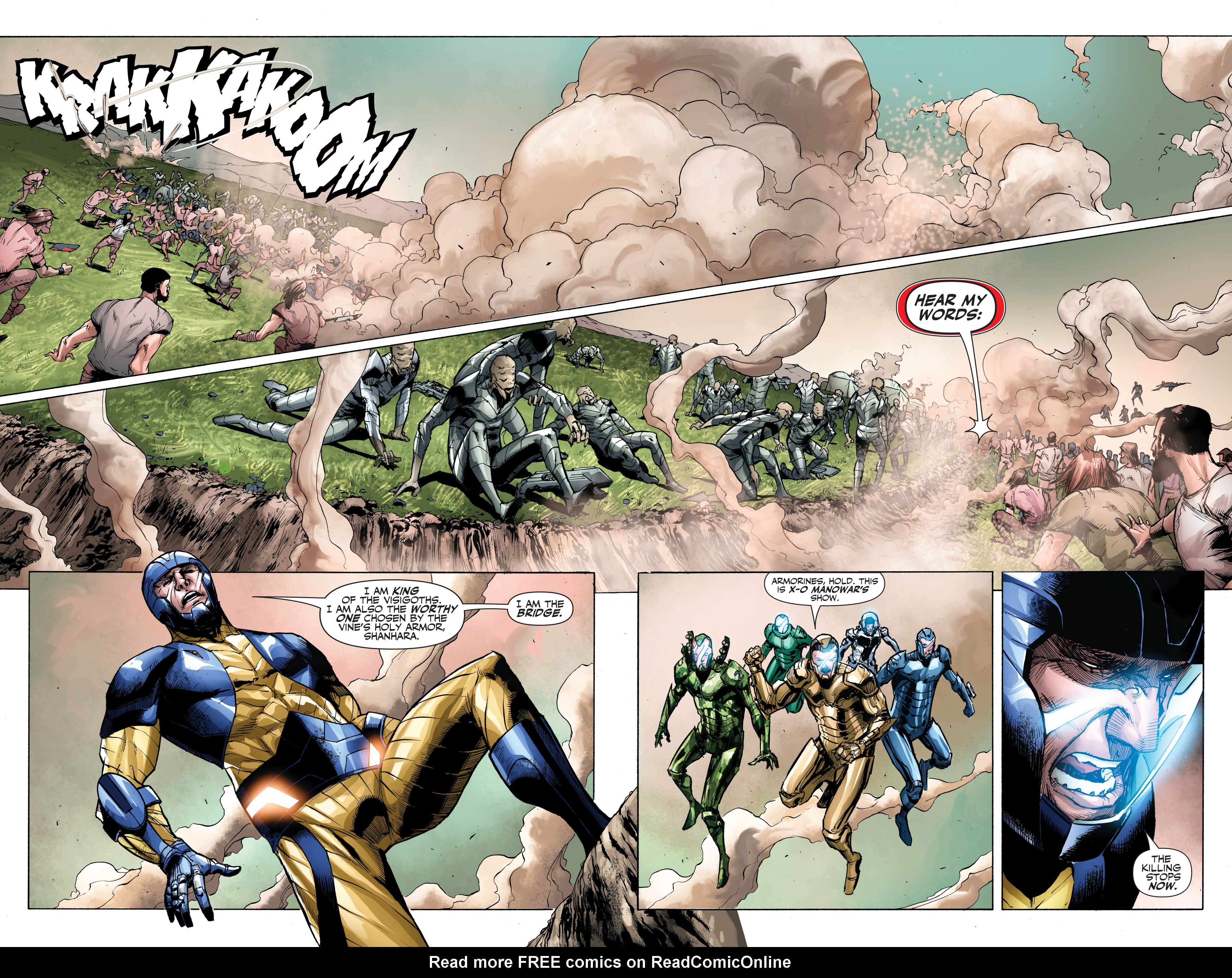 Read online X-O Manowar (2012) comic -  Issue #46 - 11