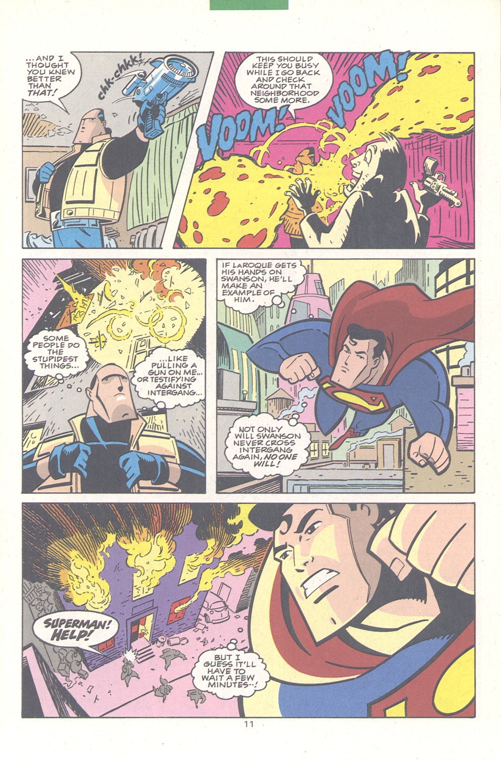 Read online Superman Adventures comic -  Issue #14 - 12