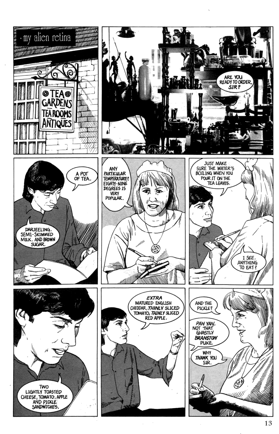 Read online Strangehaven comic -  Issue #3 - 13