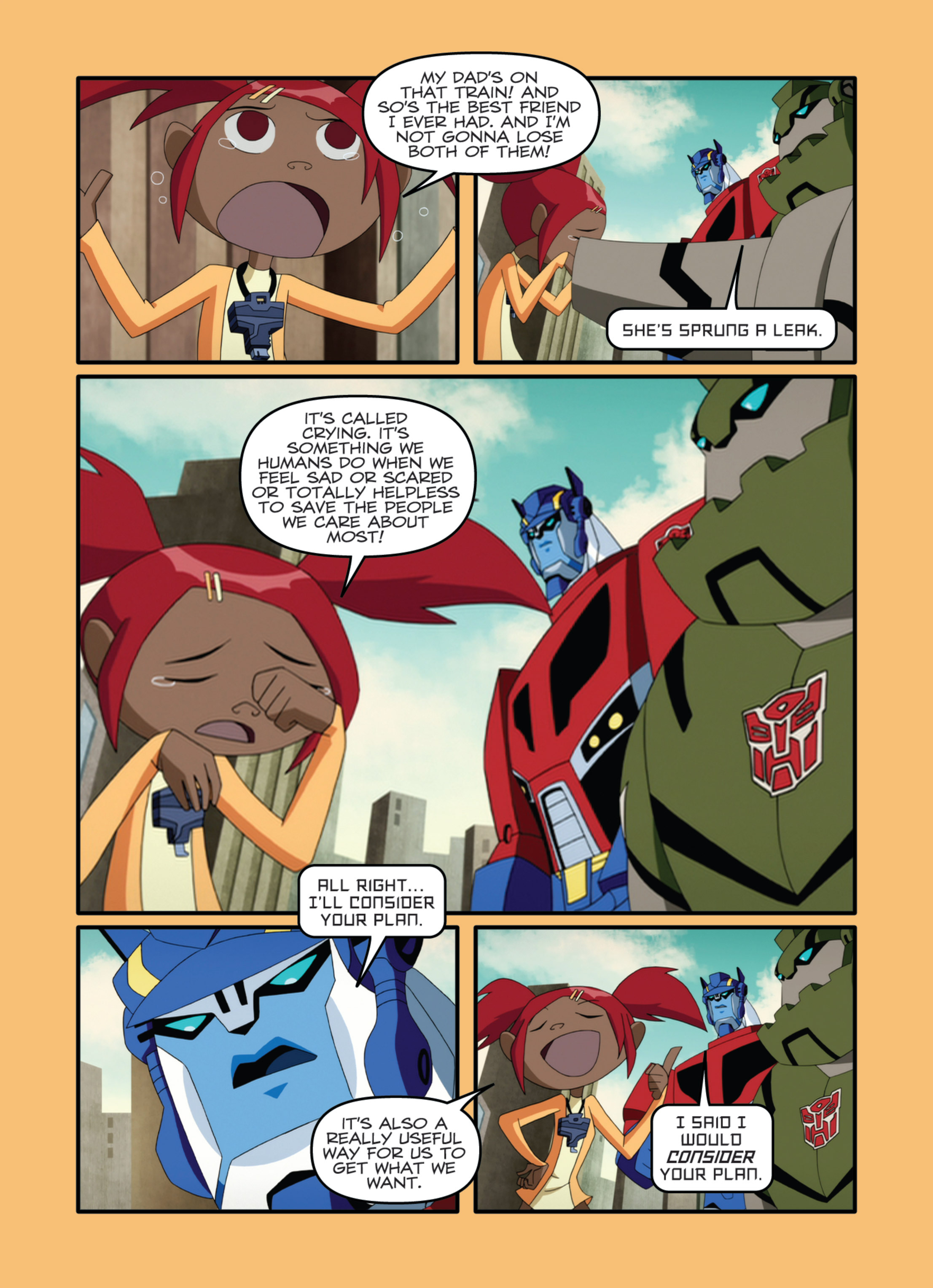 Read online Transformers Animated comic -  Issue #1 - 93