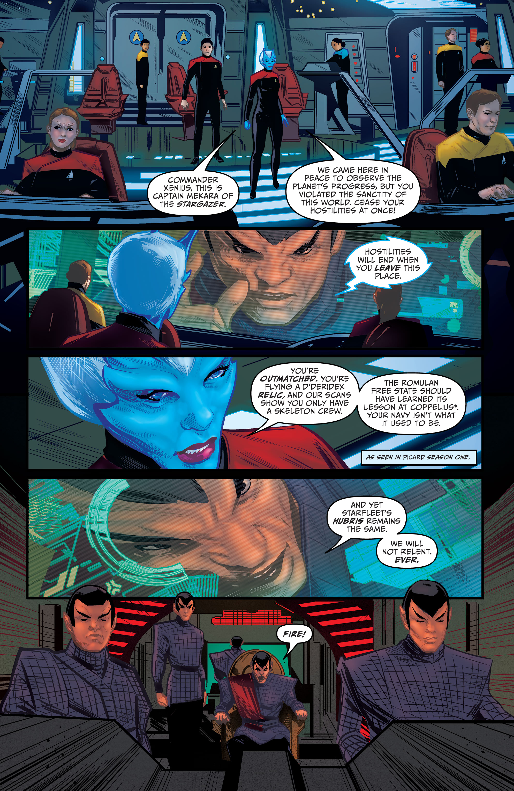 Read online Star Trek: Picard: Stargazer comic -  Issue #3 - 9