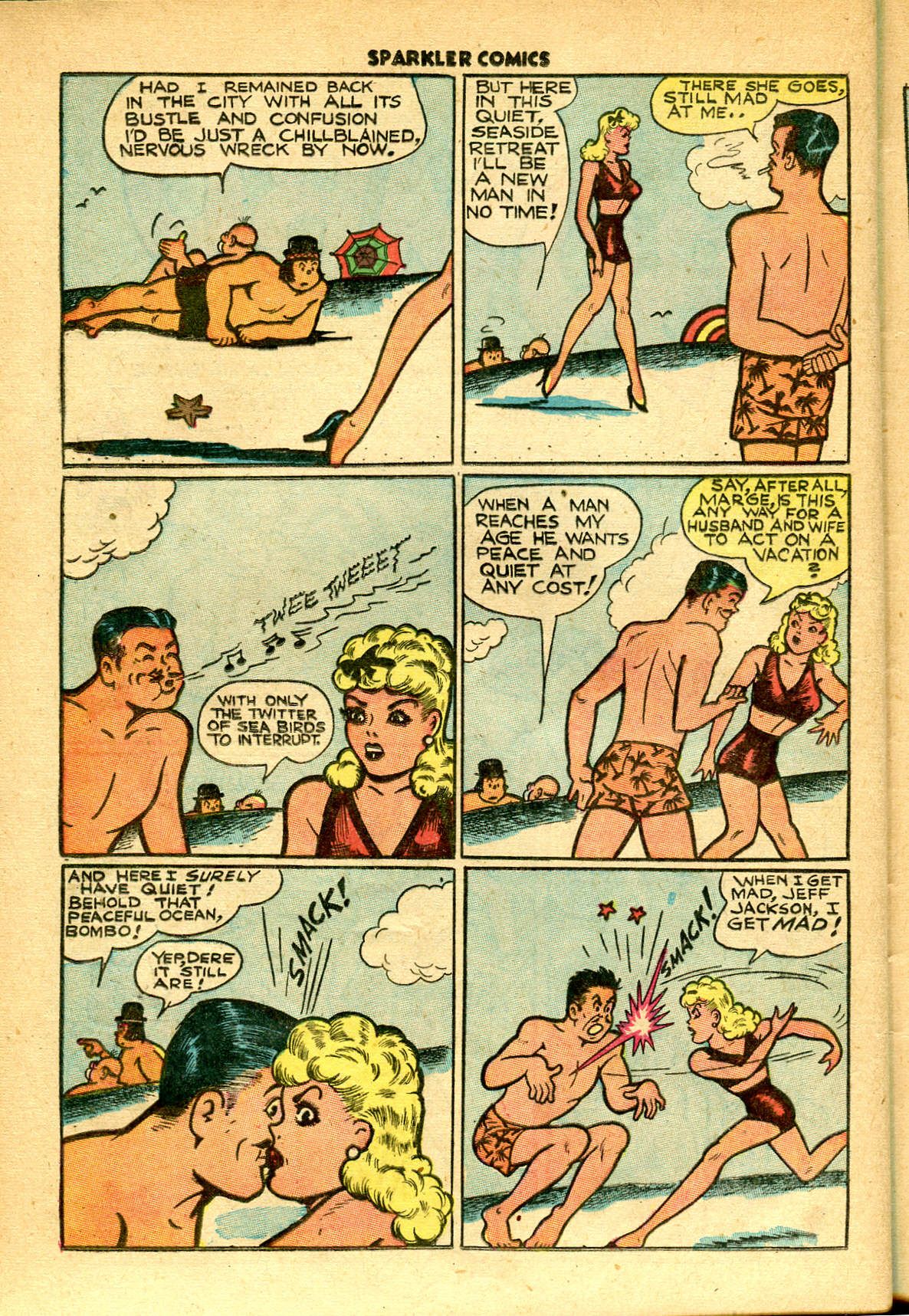 Read online Sparkler Comics comic -  Issue #64 - 34