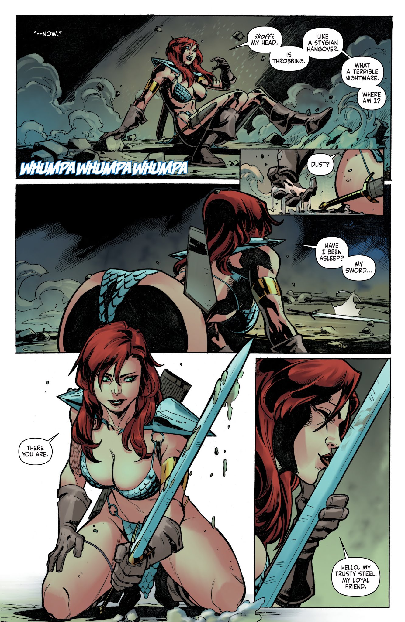 Read online Red Sonja Vol. 4 comic -  Issue # _TPB 1 (Part 1) - 13