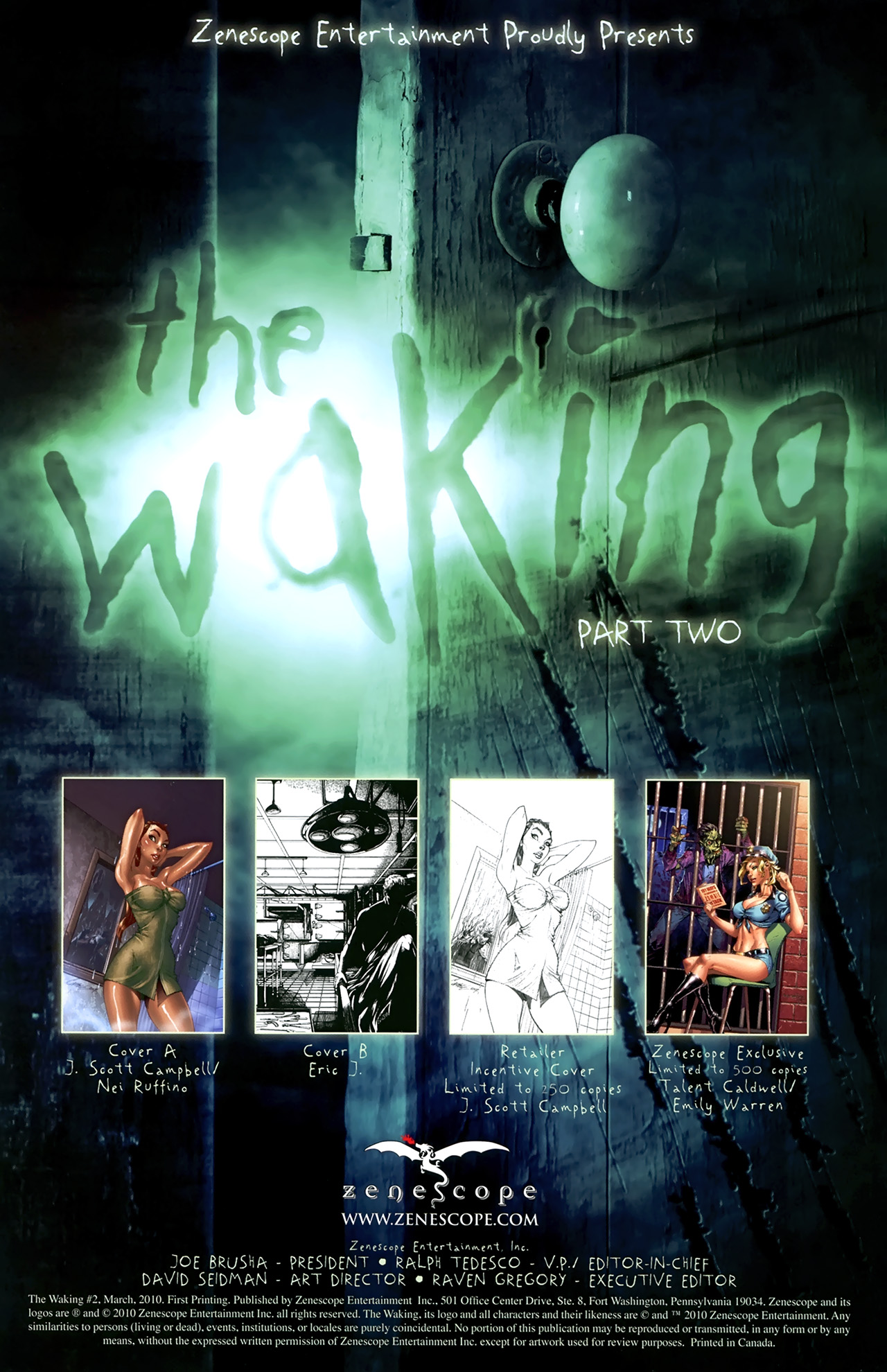 Read online The Waking comic -  Issue #2 - 2