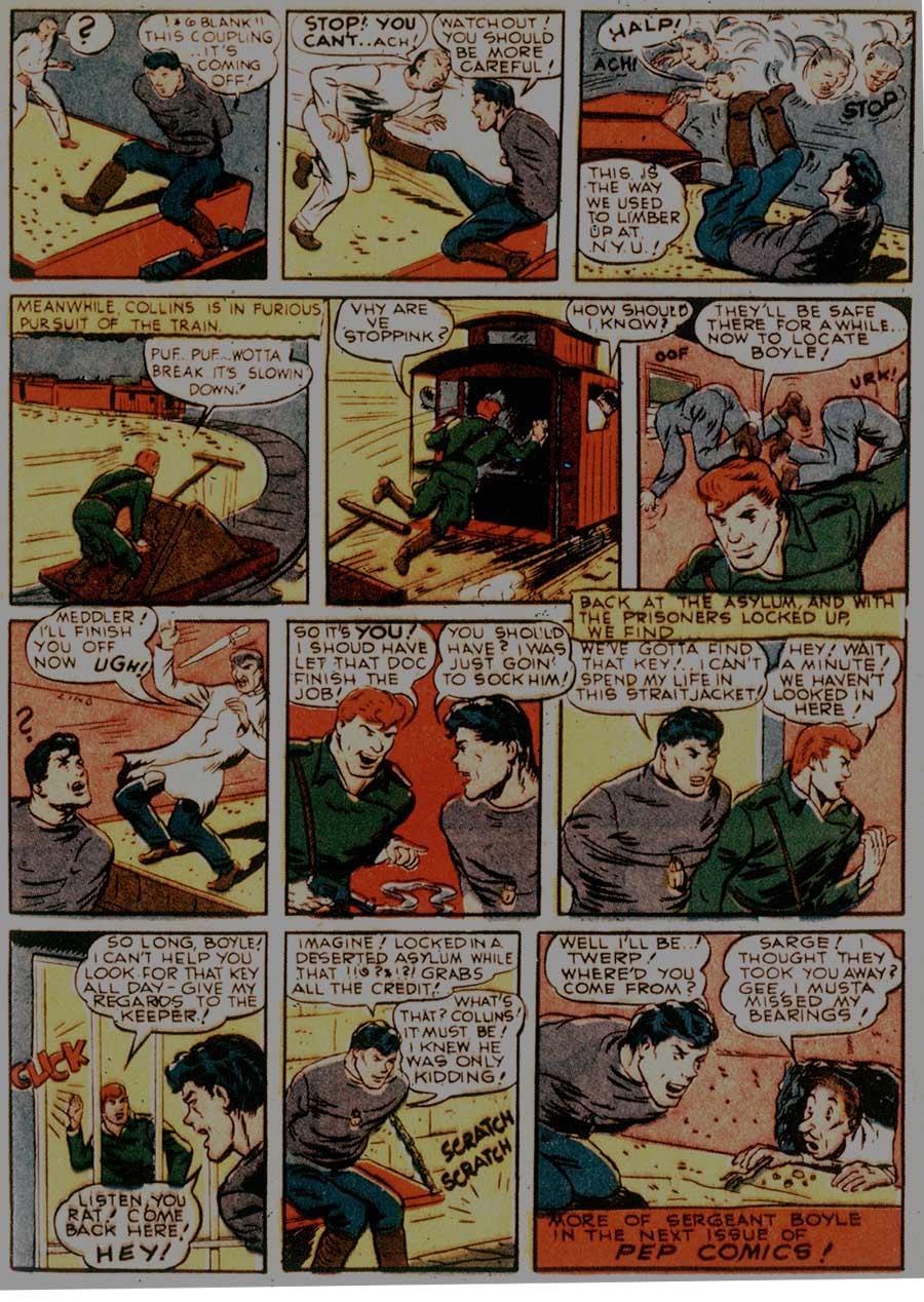 Read online Pep Comics comic -  Issue #23 - 42