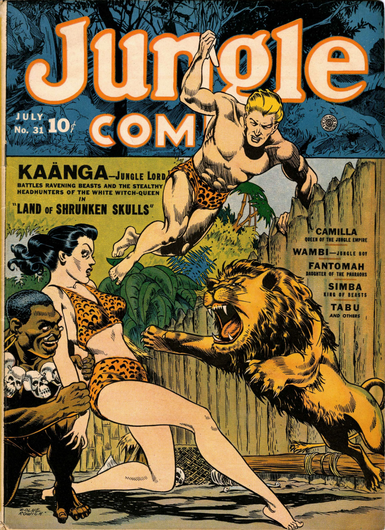 Read online Jungle Comics comic -  Issue #31 - 2