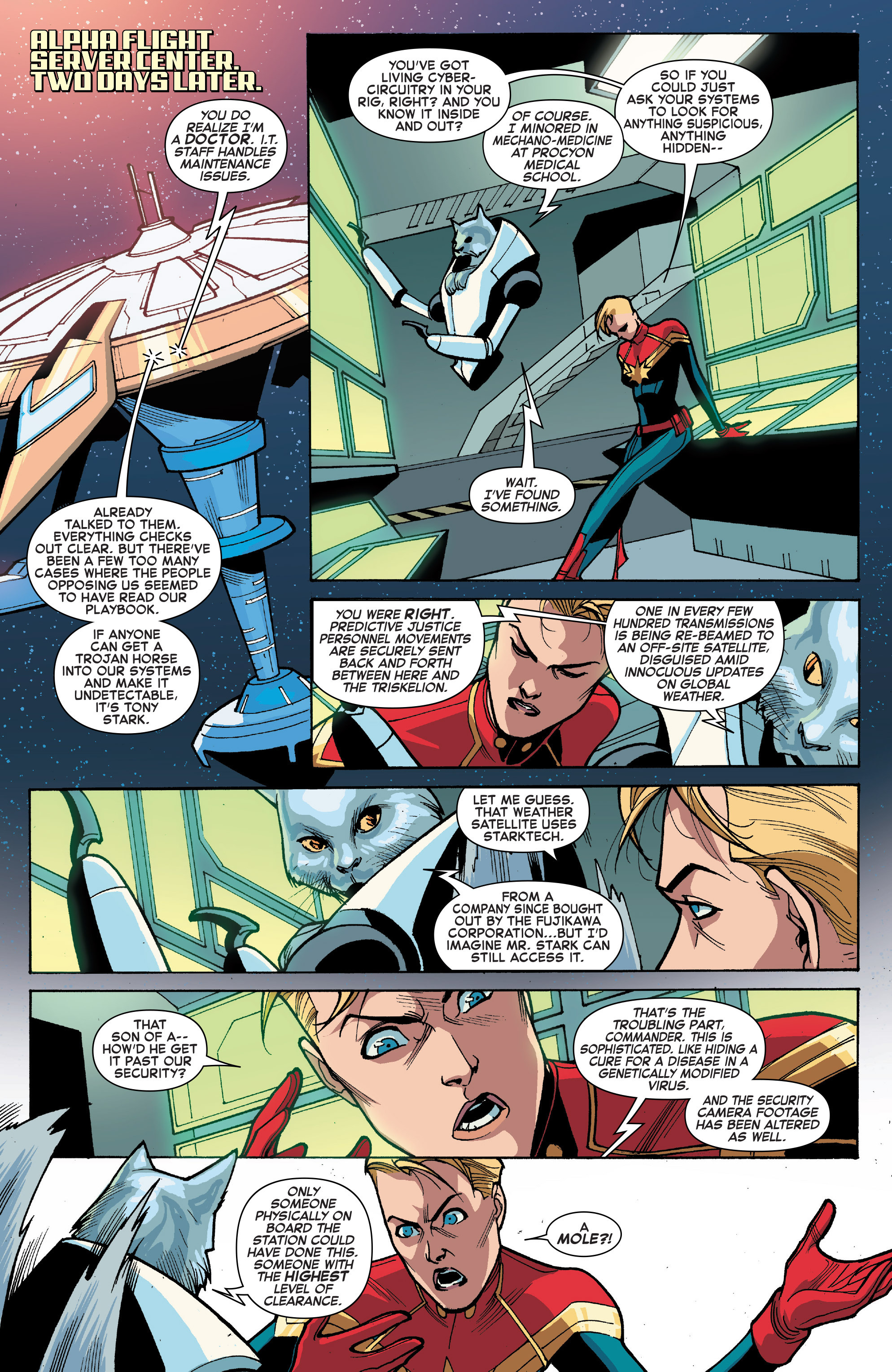 Read online Captain Marvel (2016) comic -  Issue #9 - 17
