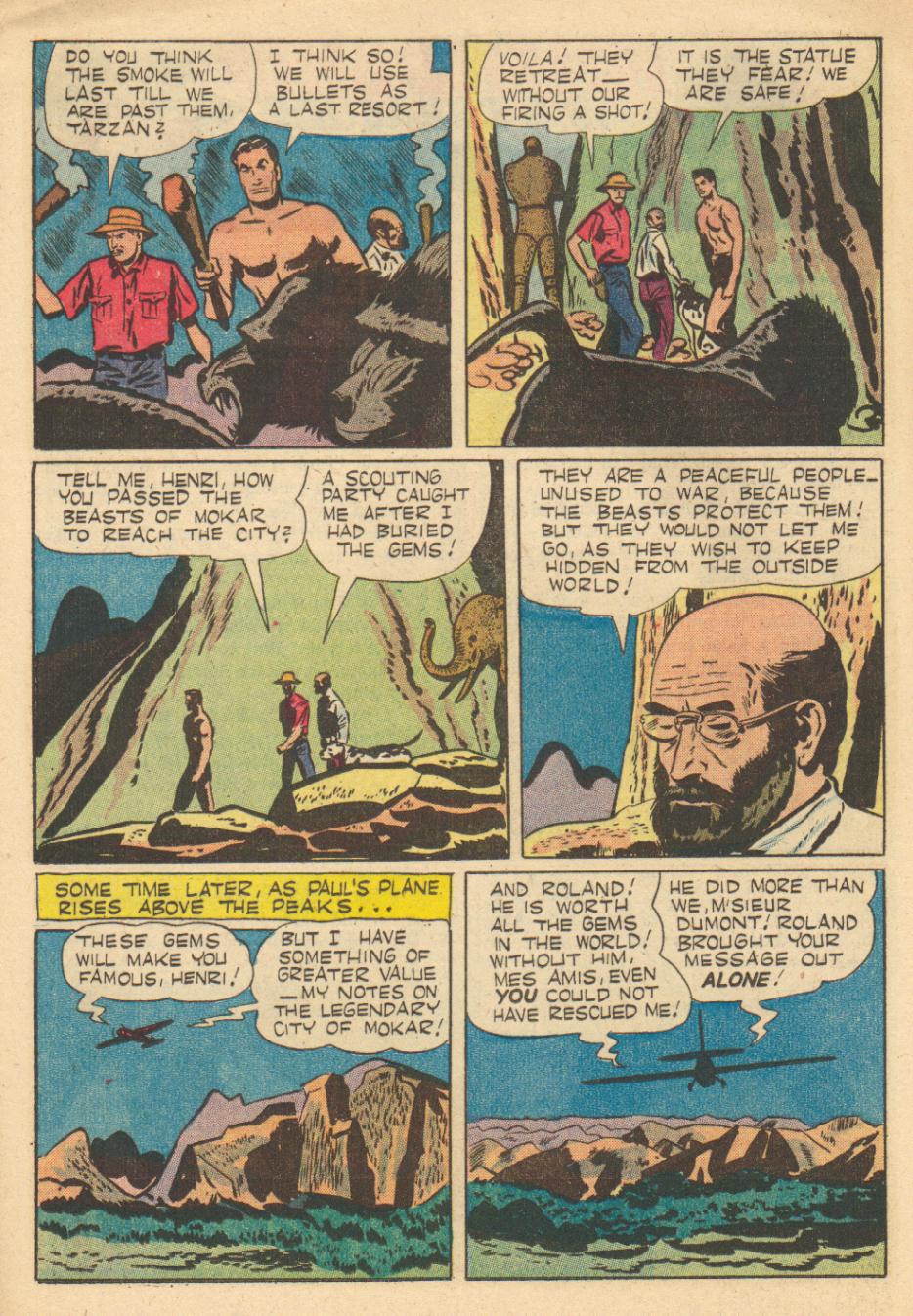 Read online Tarzan (1948) comic -  Issue #81 - 17