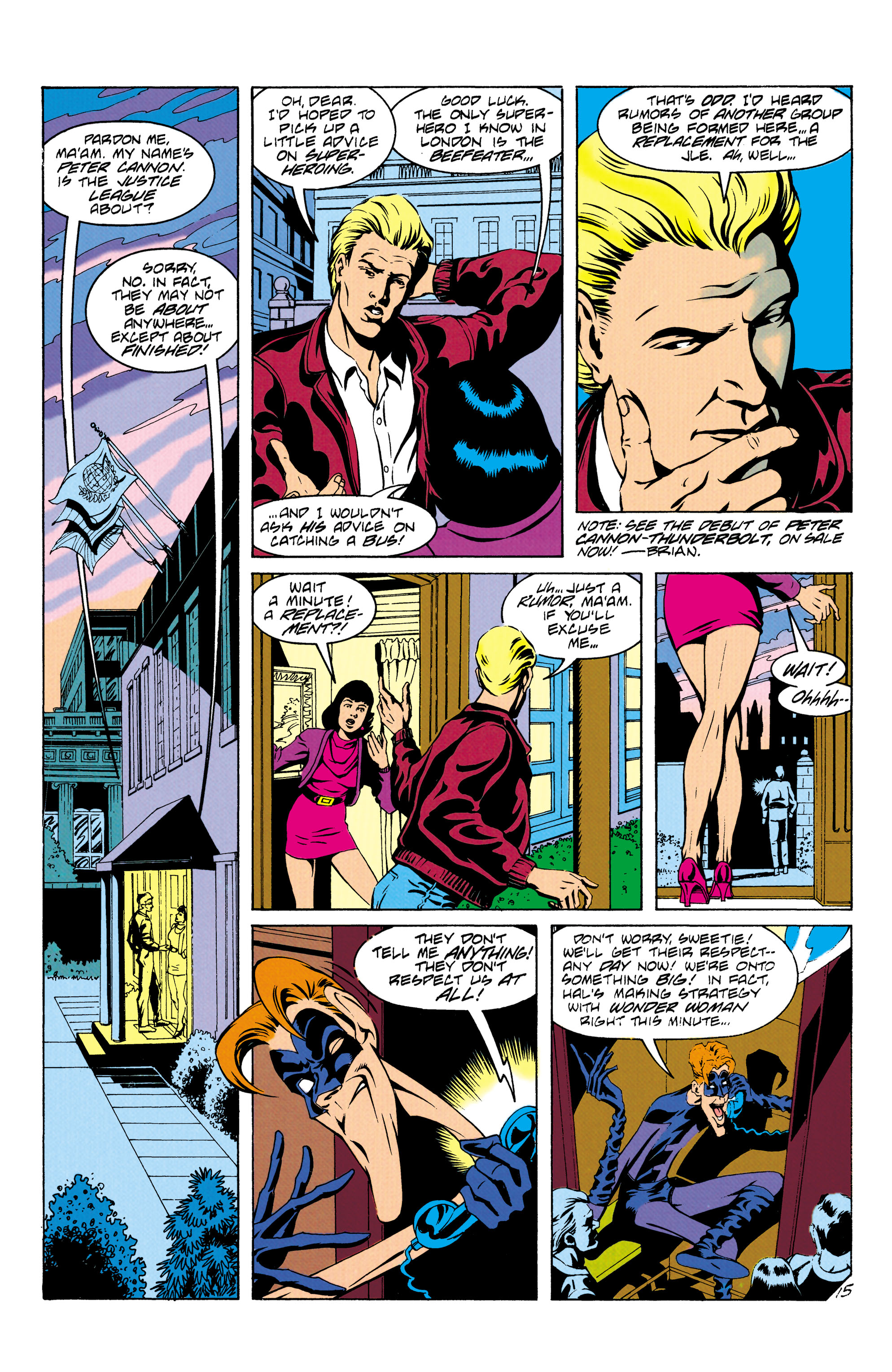 Read online Justice League Europe comic -  Issue #41 - 15