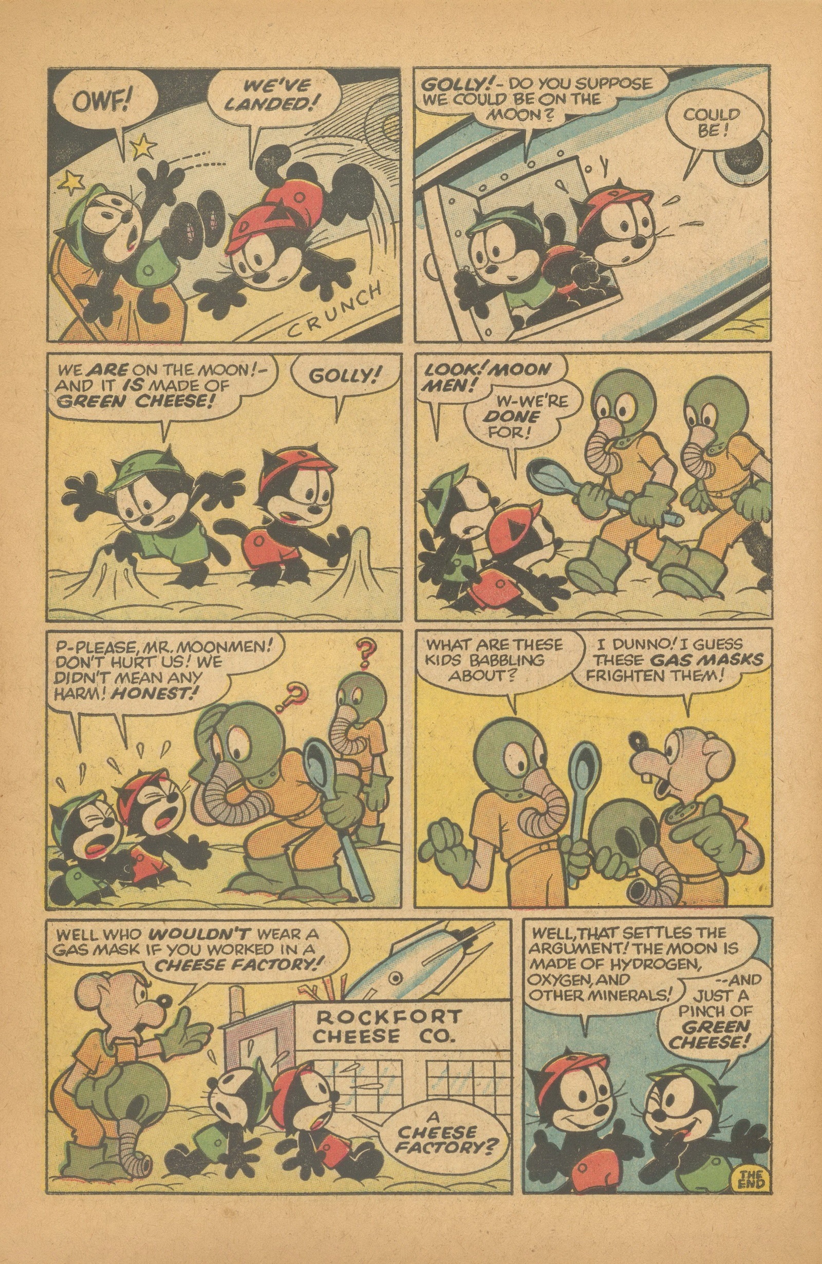 Read online Felix the Cat (1955) comic -  Issue #74 - 31