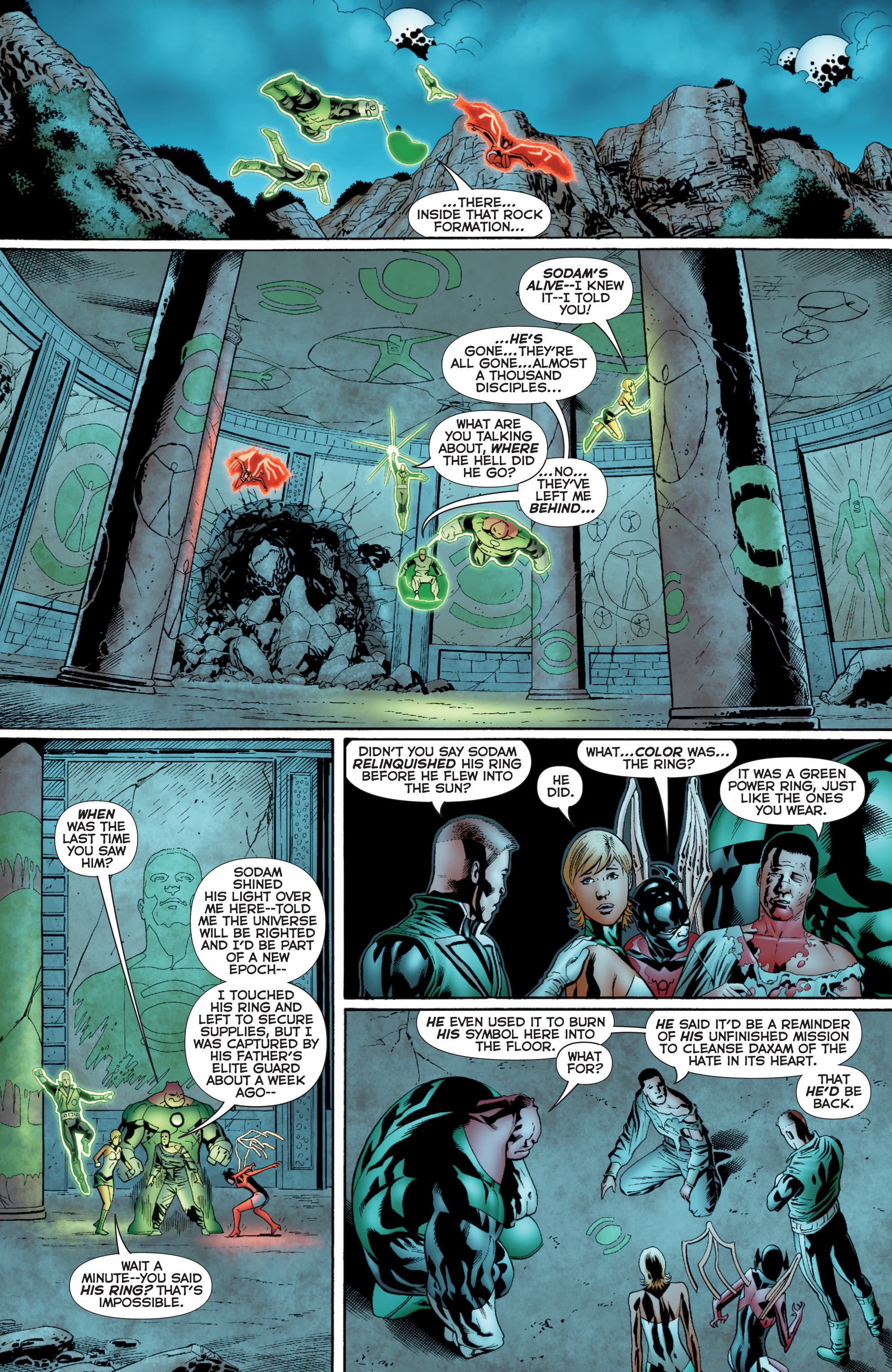 Read online Green Lantern: Emerald Warriors comic -  Issue #4 - 7