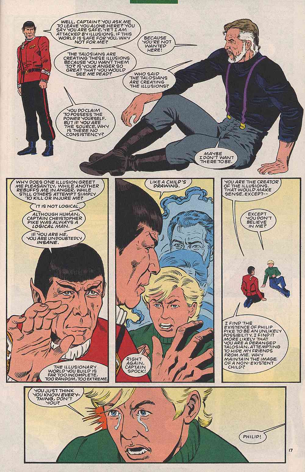 Read online Star Trek (1989) comic -  Issue #61 - 18