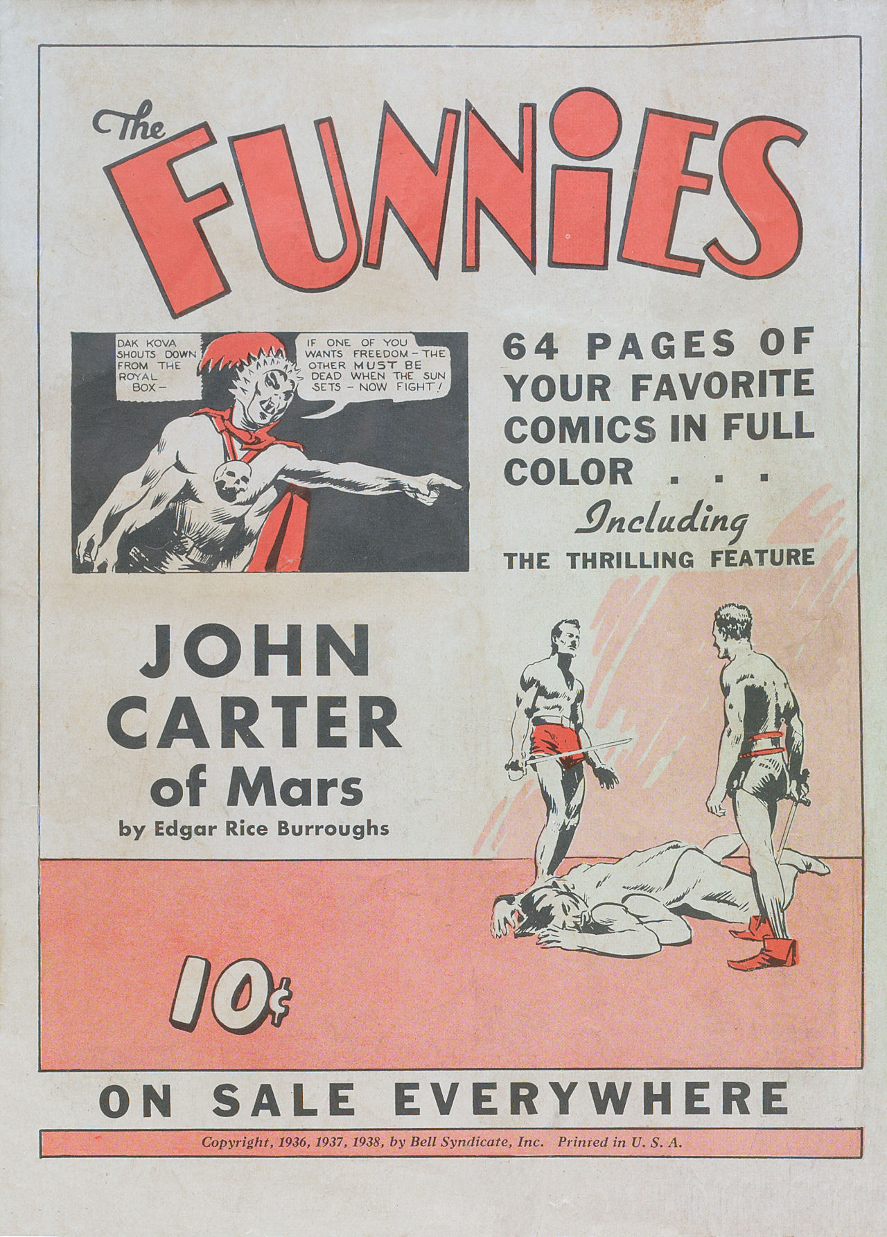 Read online Four Color comic -  Issue #2 - 1