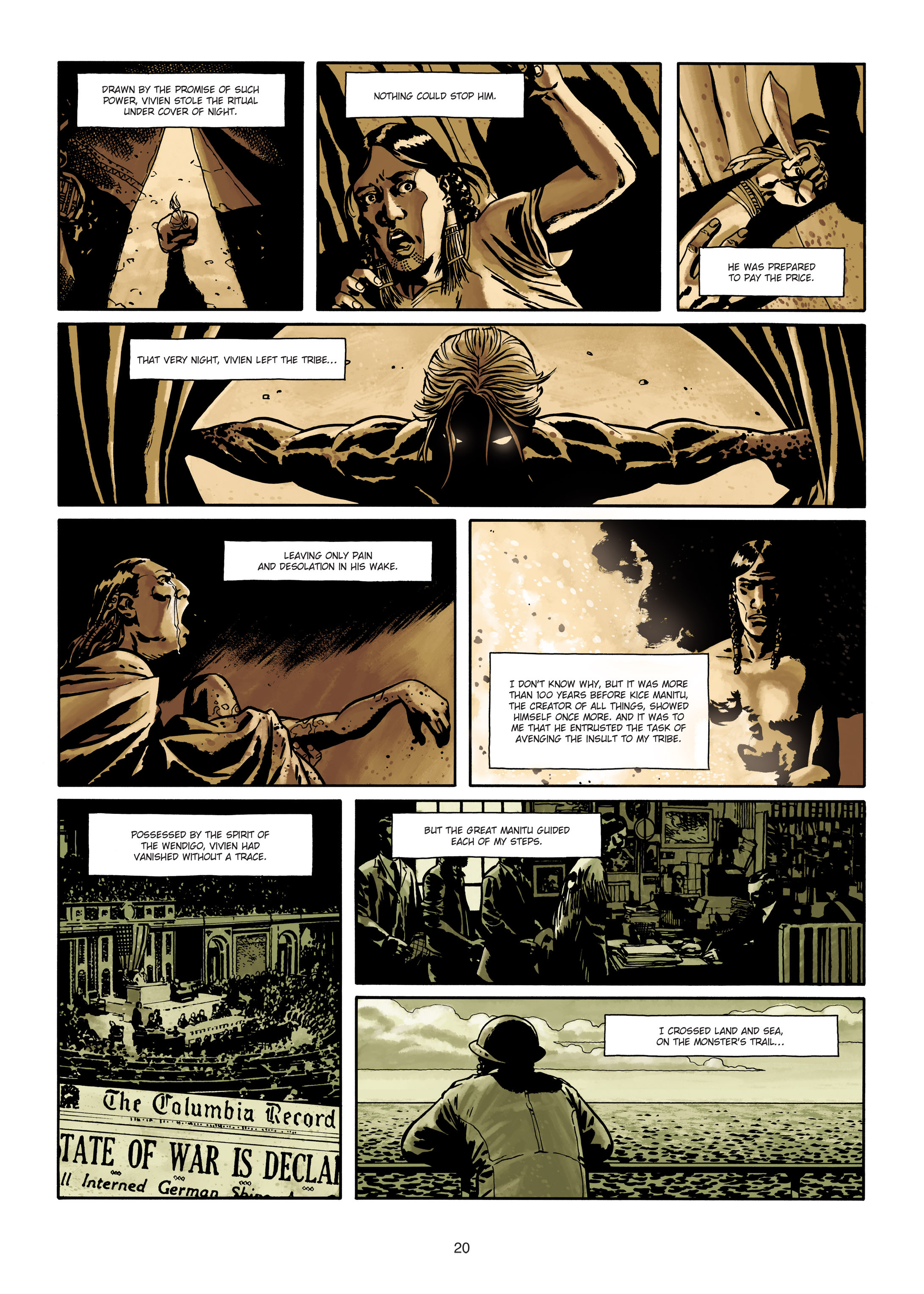 Read online The Curse of the Wendigo comic -  Issue #1 - 20