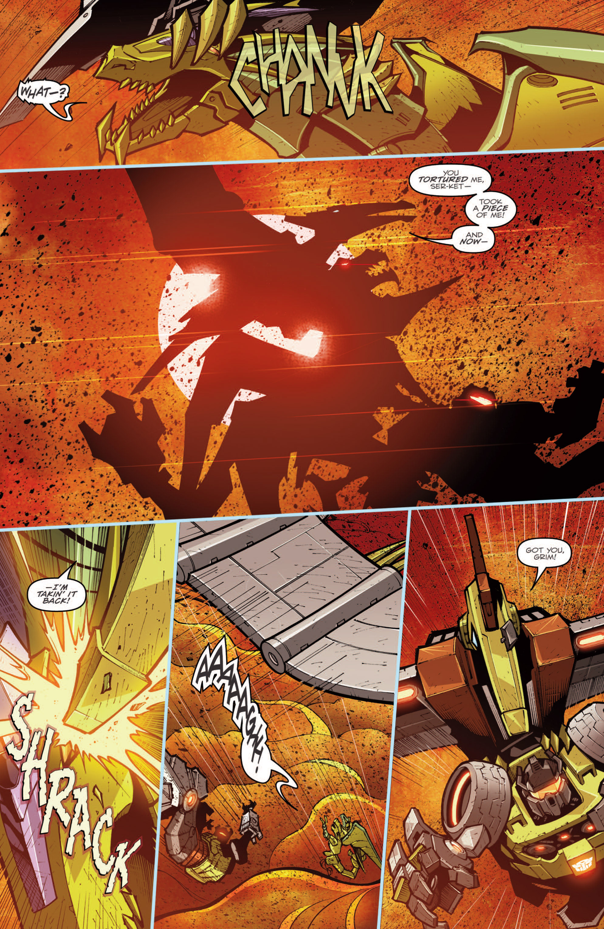 Read online The Transformers Prime: Rage of the Dinobots comic -  Issue #3 - 21