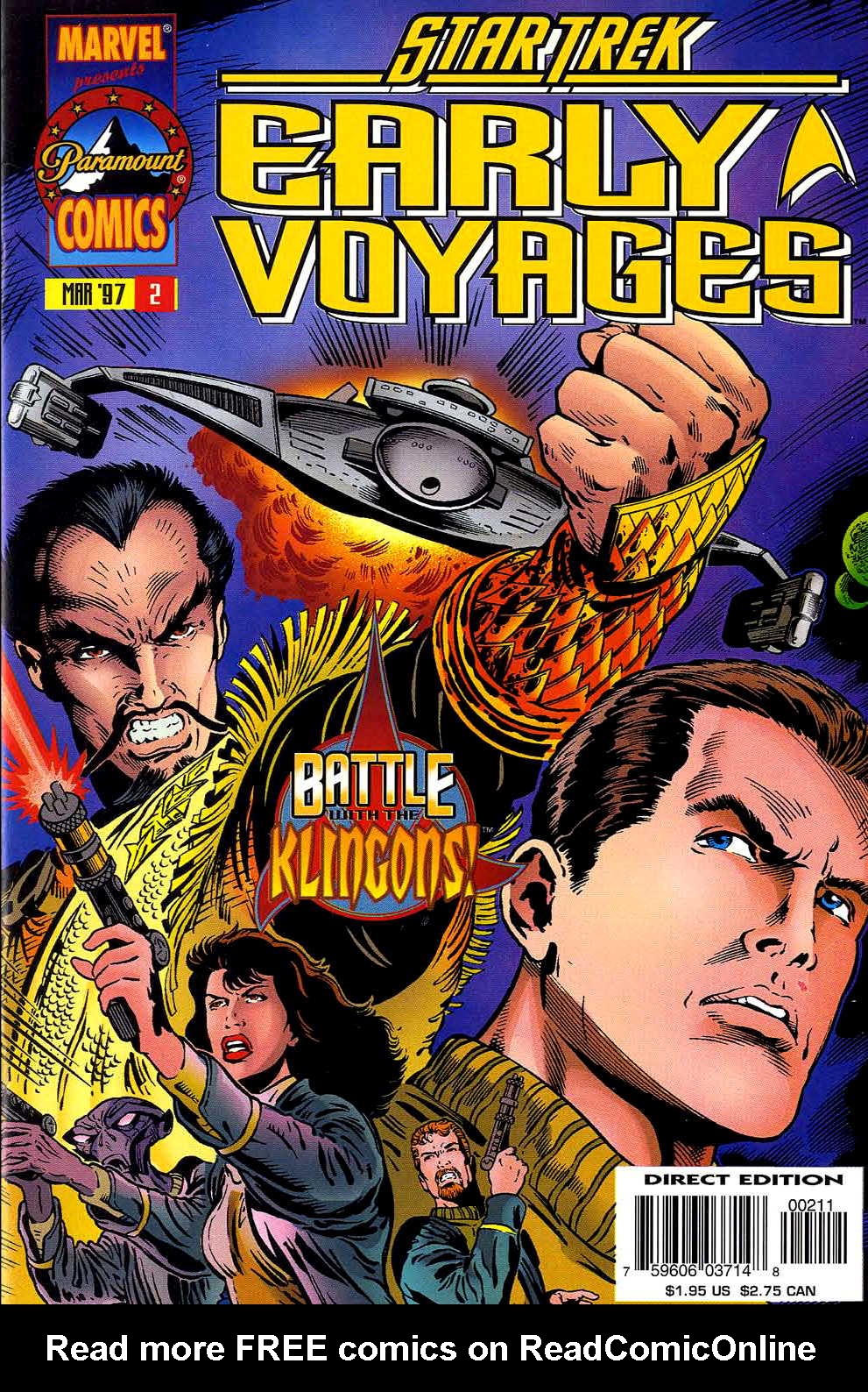 Read online Star Trek: Early Voyages comic -  Issue #2 - 1