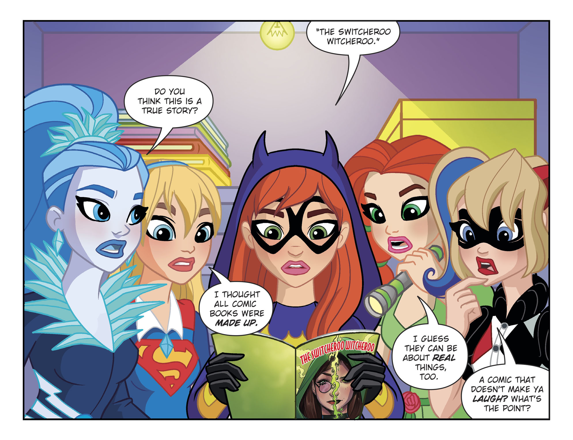 Read online DC Super Hero Girls: Out of the Bottle comic -  Issue #9 - 9